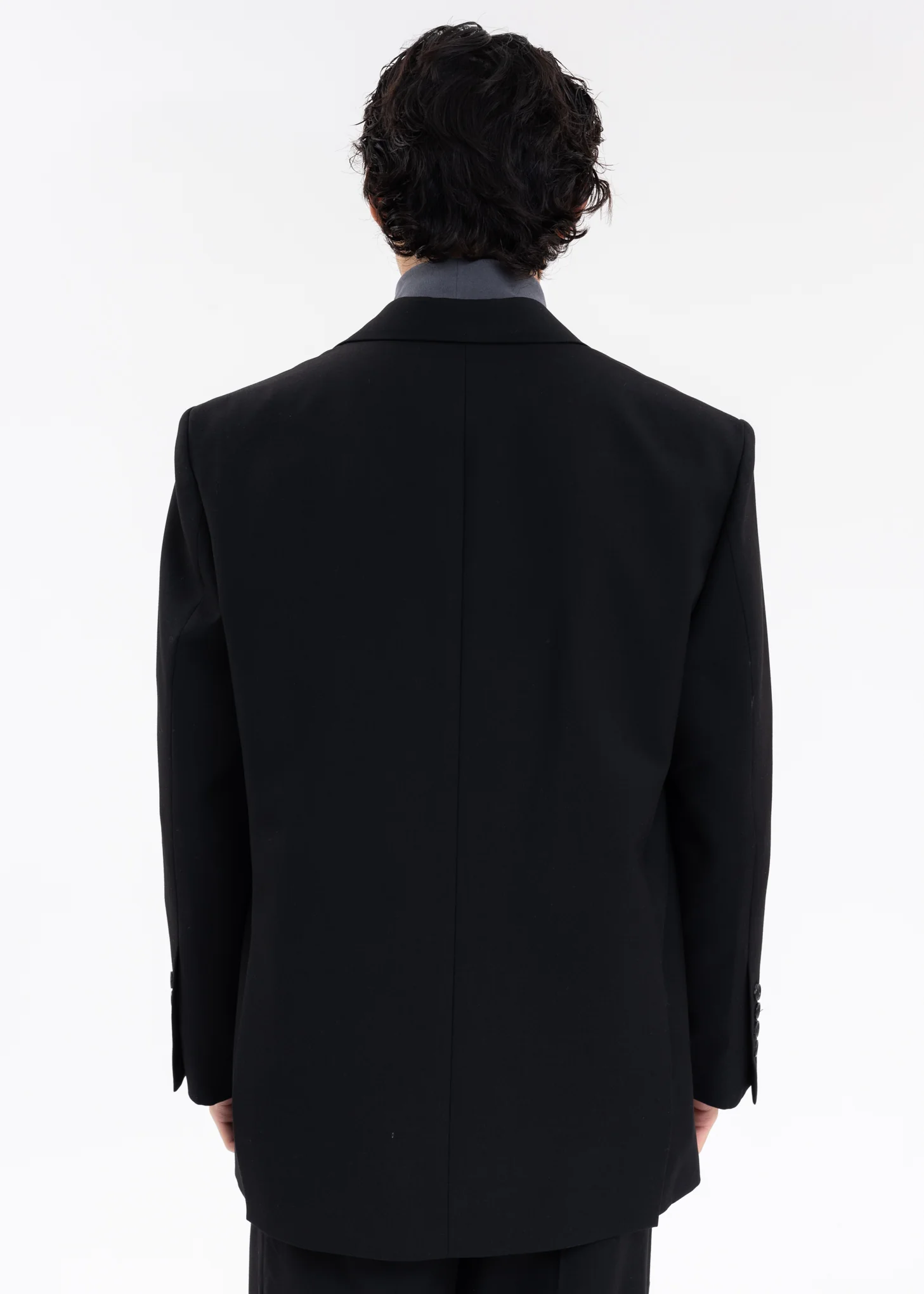 Black Suit Logo Blazer - Image 3