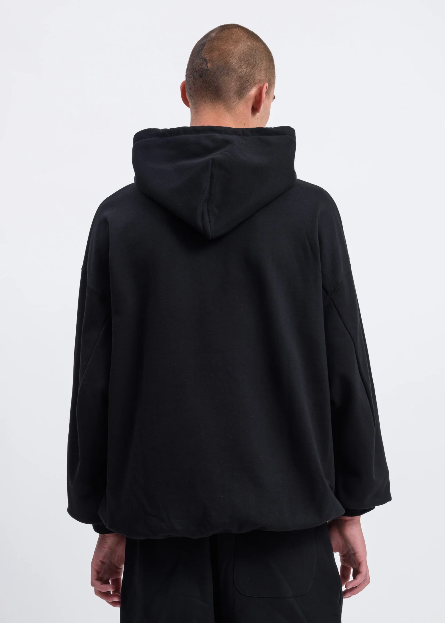 Black “Surprise” Embroidery Hoodie - Image 2