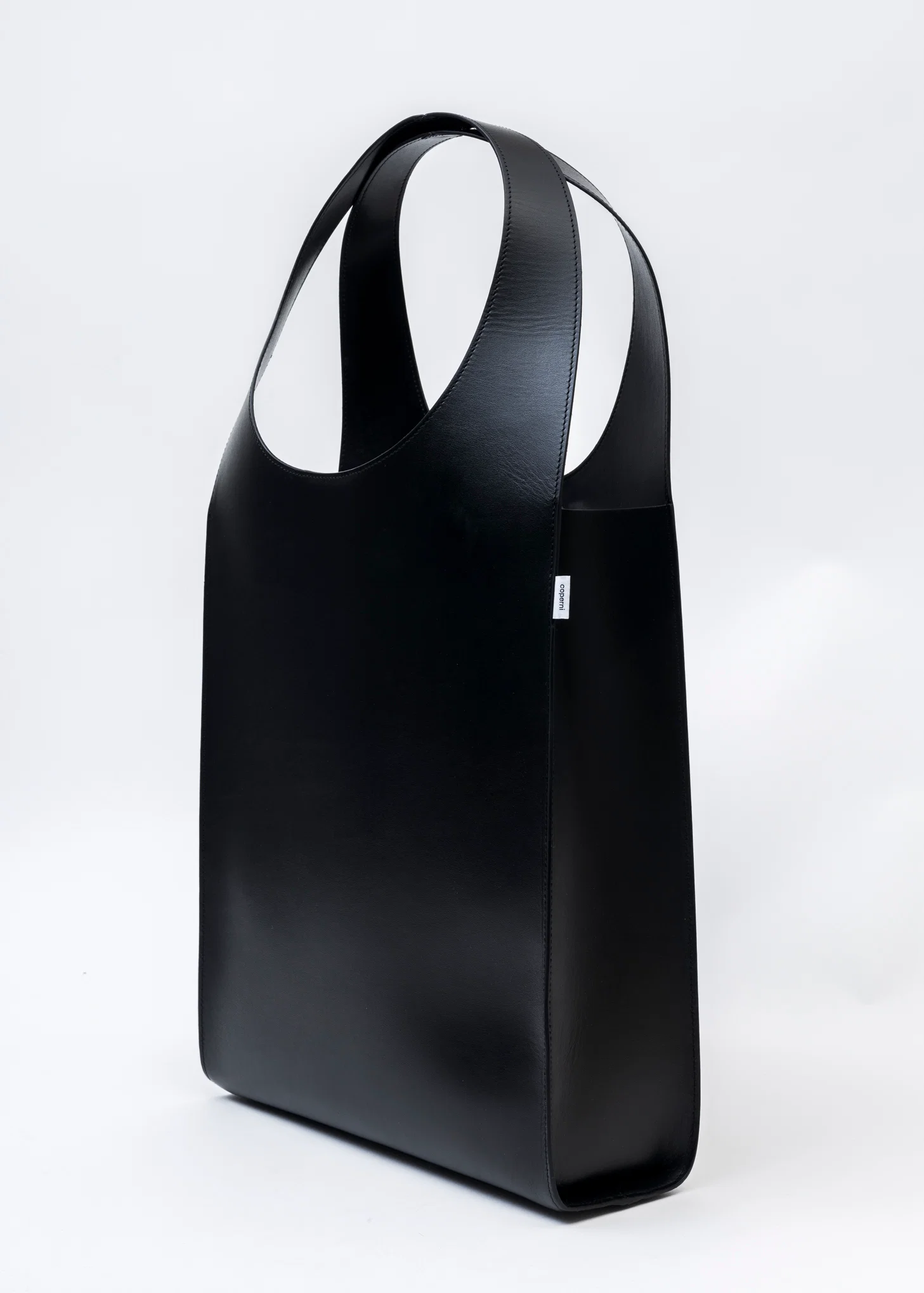 BLACK SWIPE TOTE BAG - Image 7