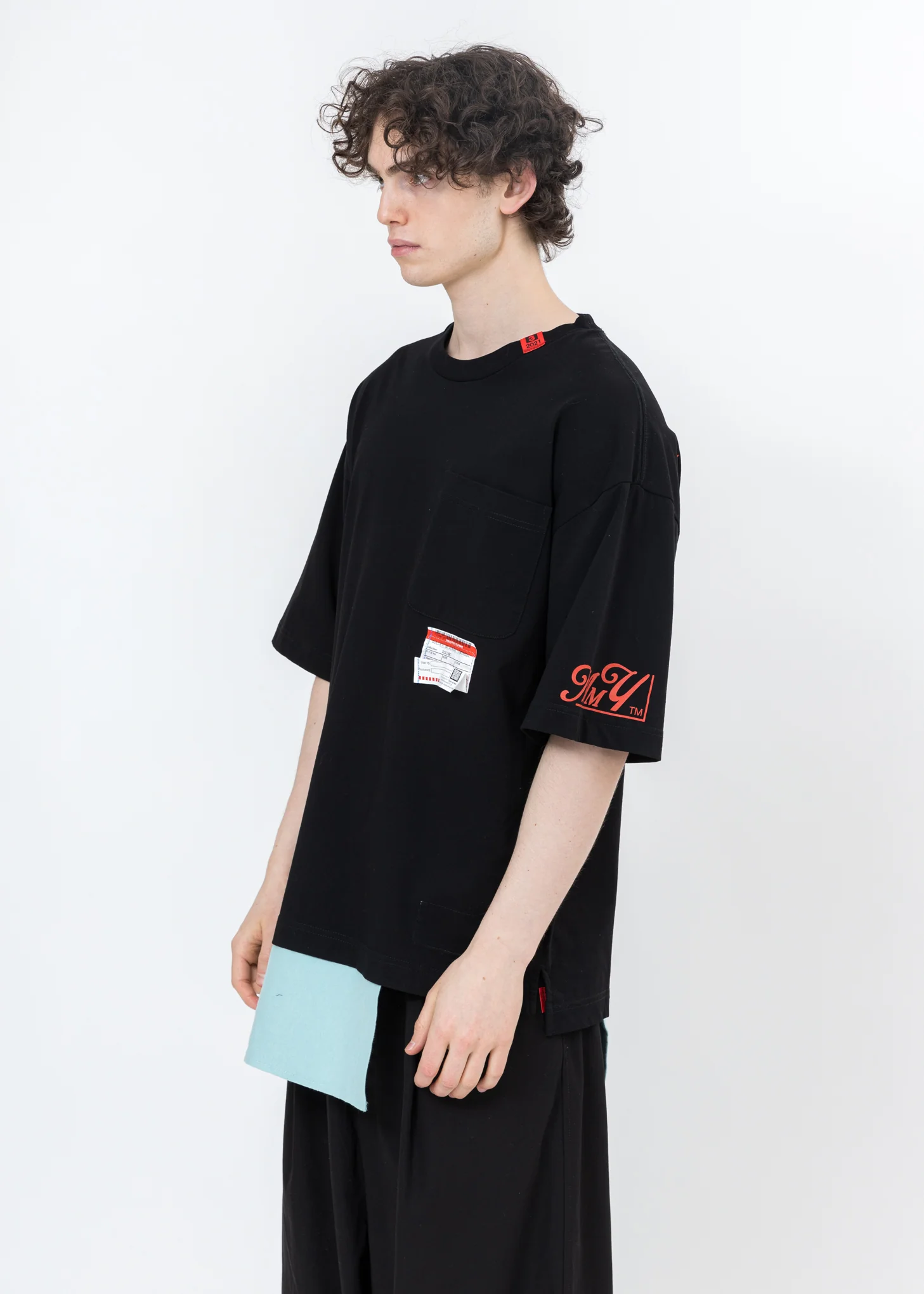Black T-shirt Docking T-shirt - Image 3