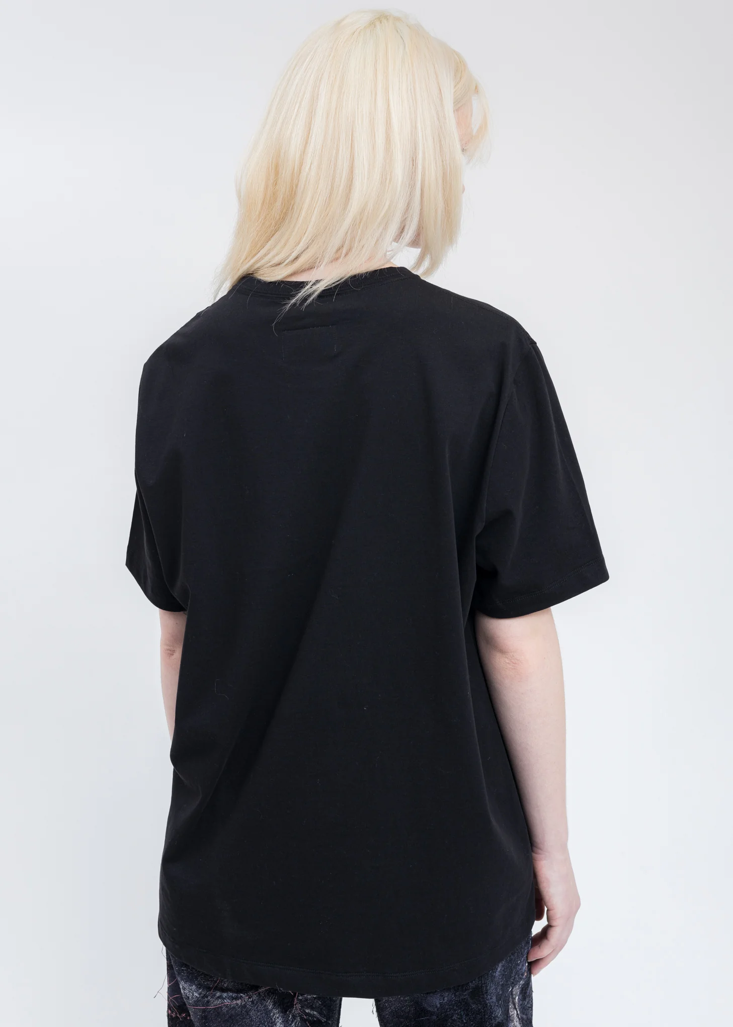Black PHOTO STITCH T-Shirt - Image 4