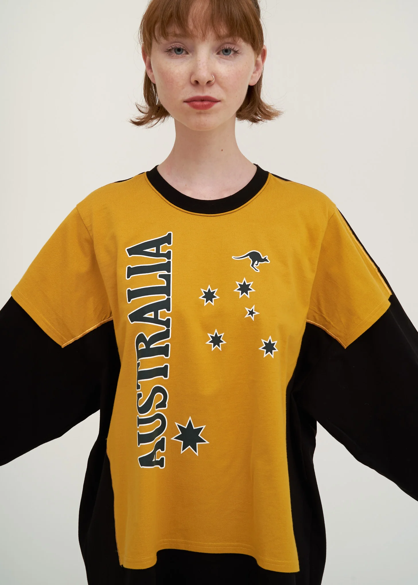 Black T-Shirt with Kids T-Shirt