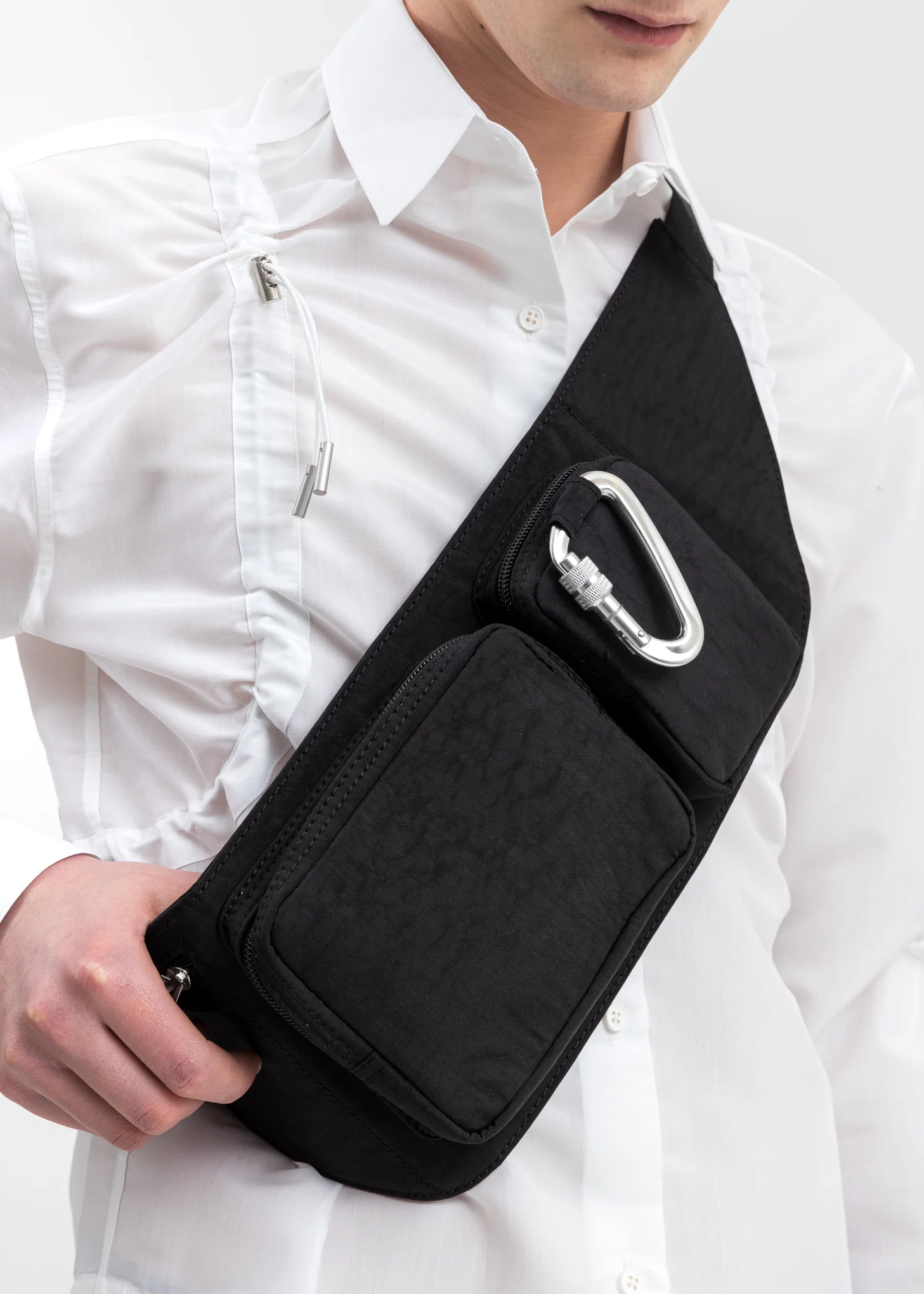 Black Tactical Belt Bag