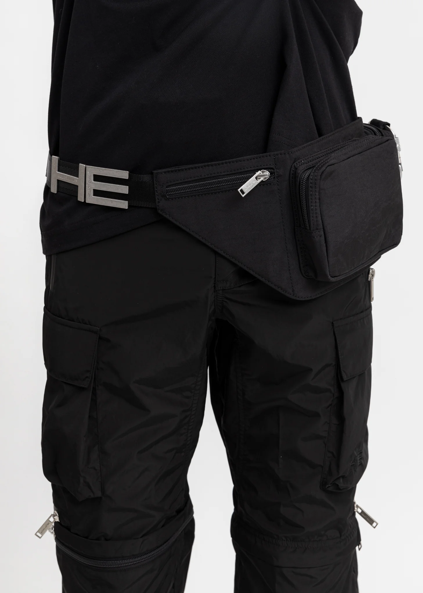 Black Tactical Belt Bag - Image 3