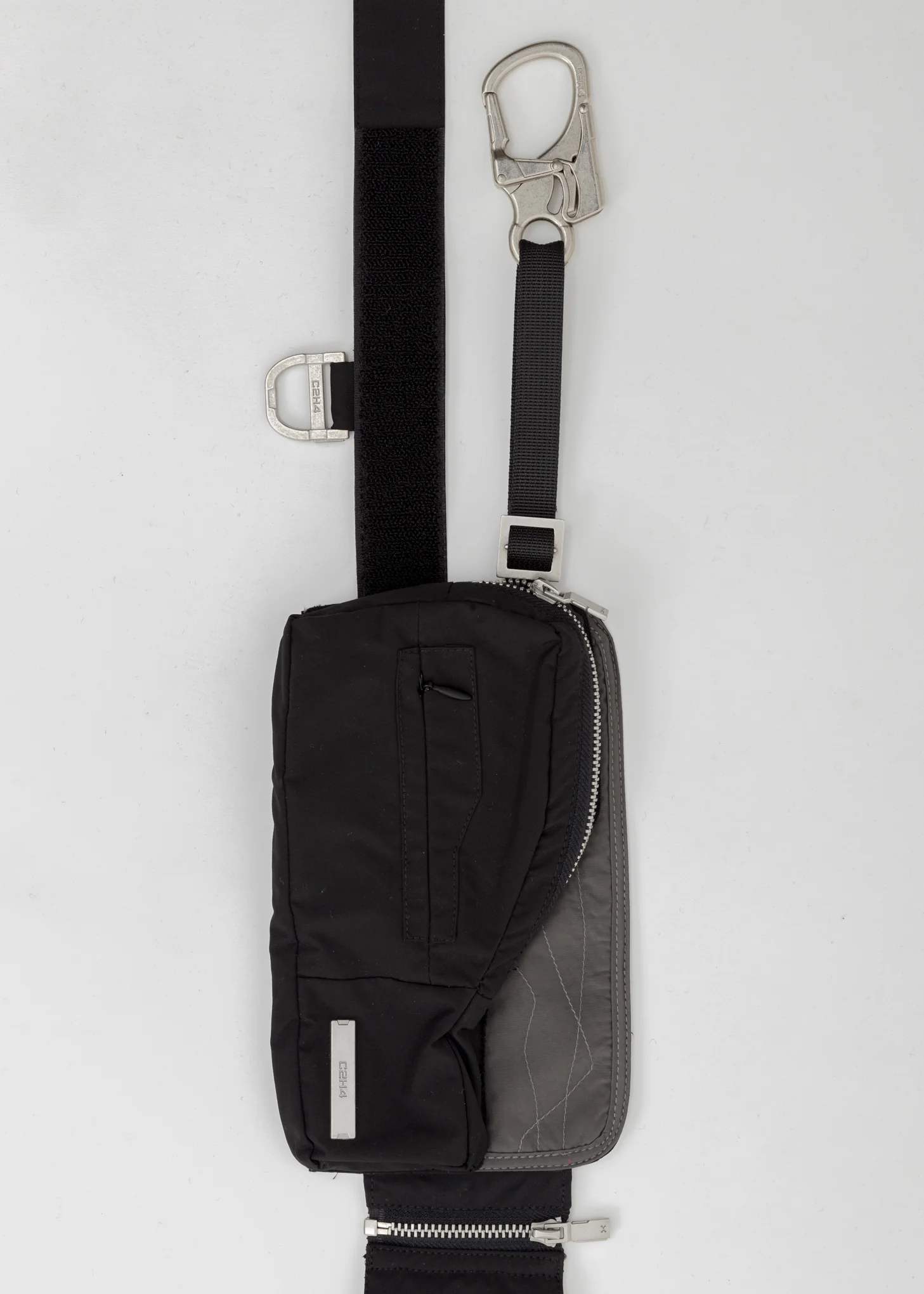 Black Tactical Double Bands Belt Bag - Image 3