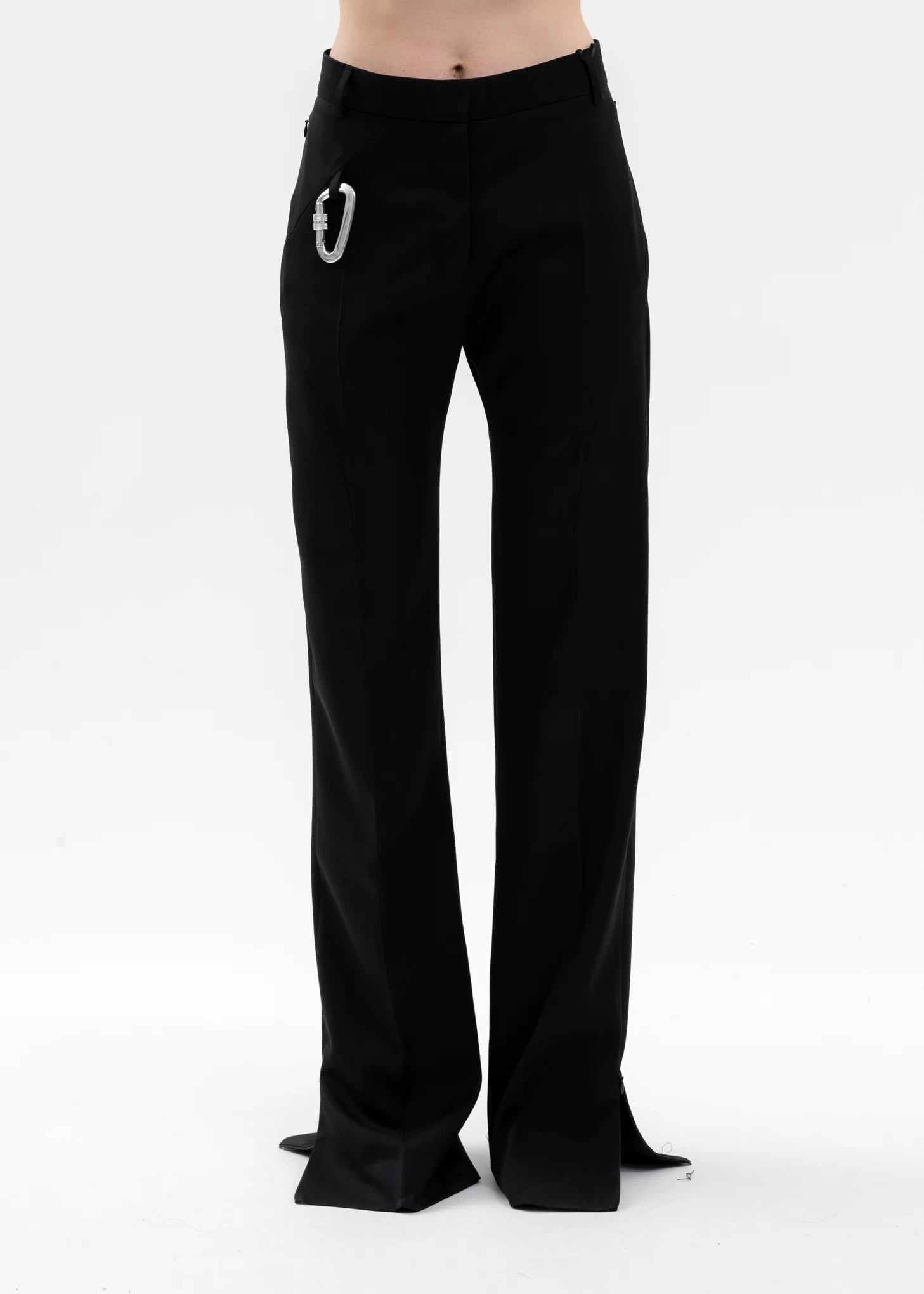 BLACK TAILORED PANTS