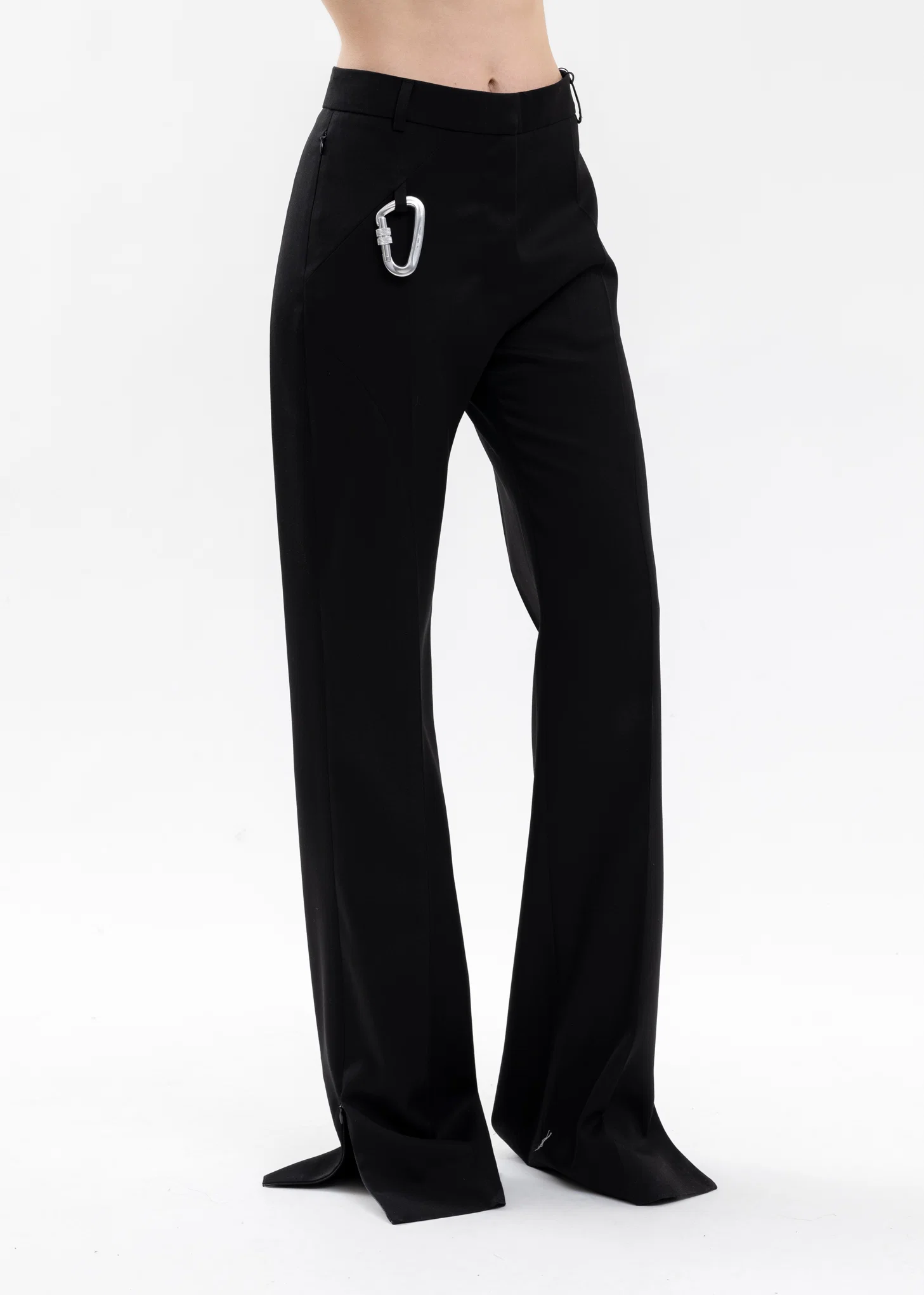 BLACK TAILORED PANTS - Image 2