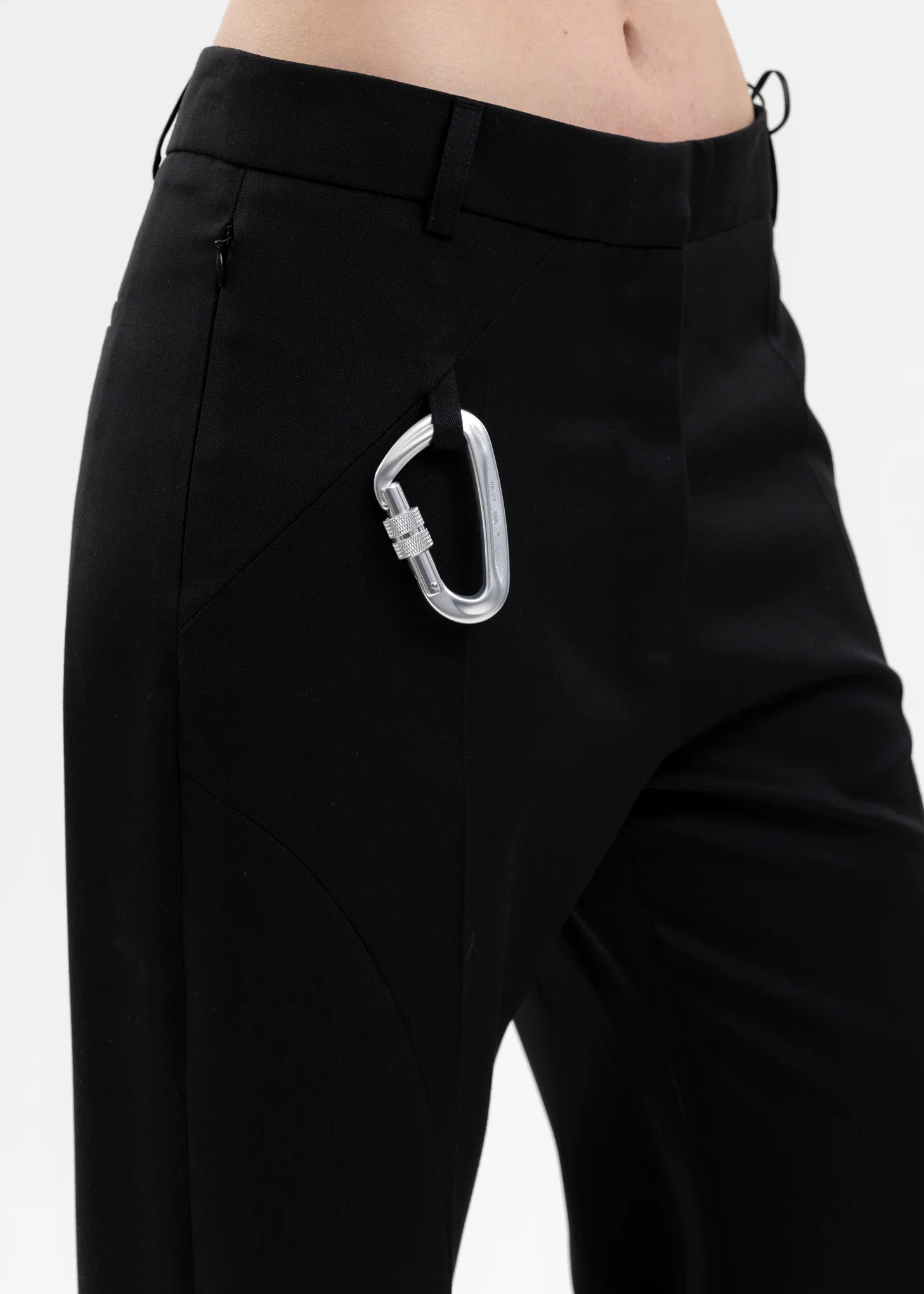 BLACK TAILORED PANTS - Image 4