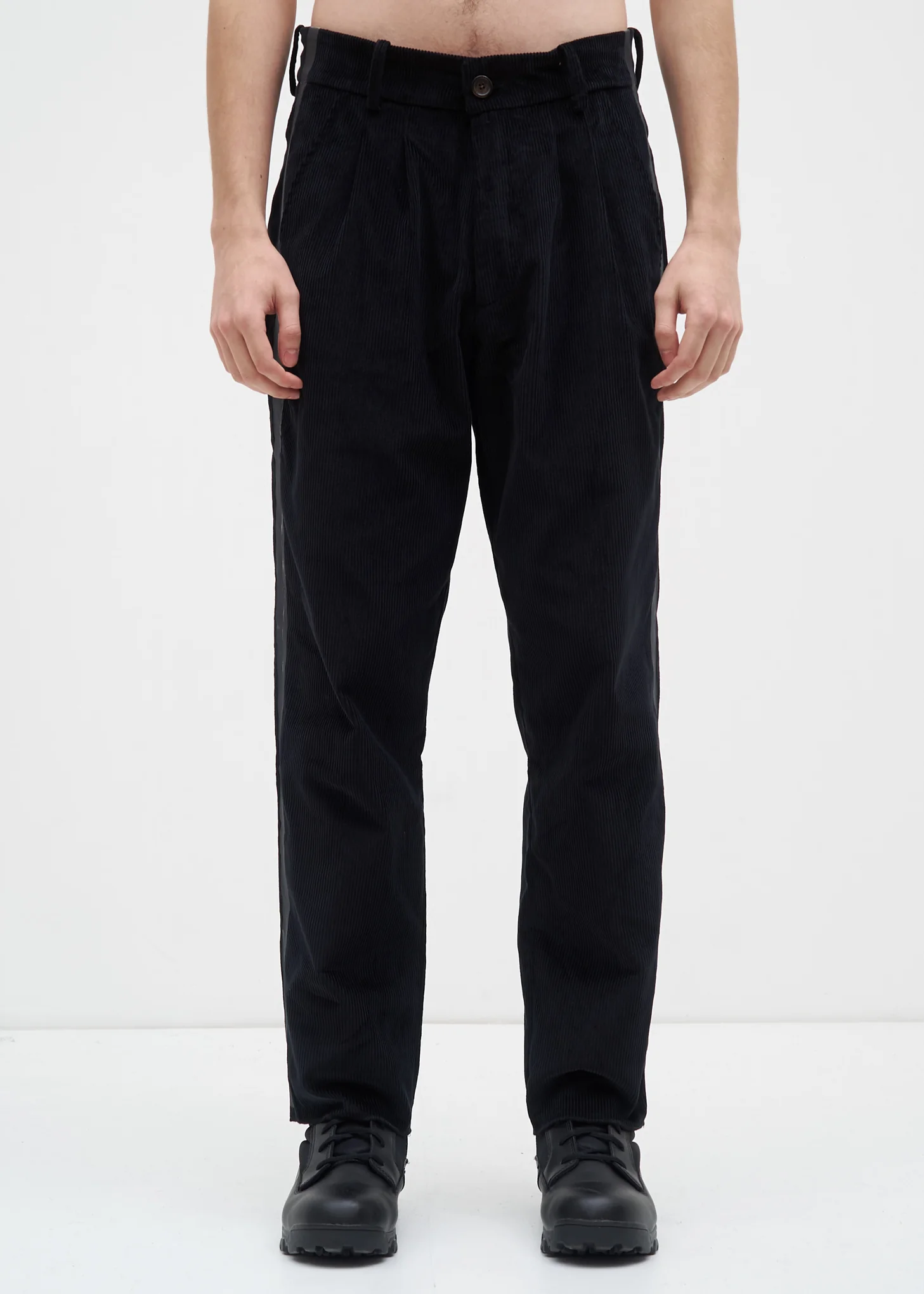 Black Tape Tailored Trousers - Image 2