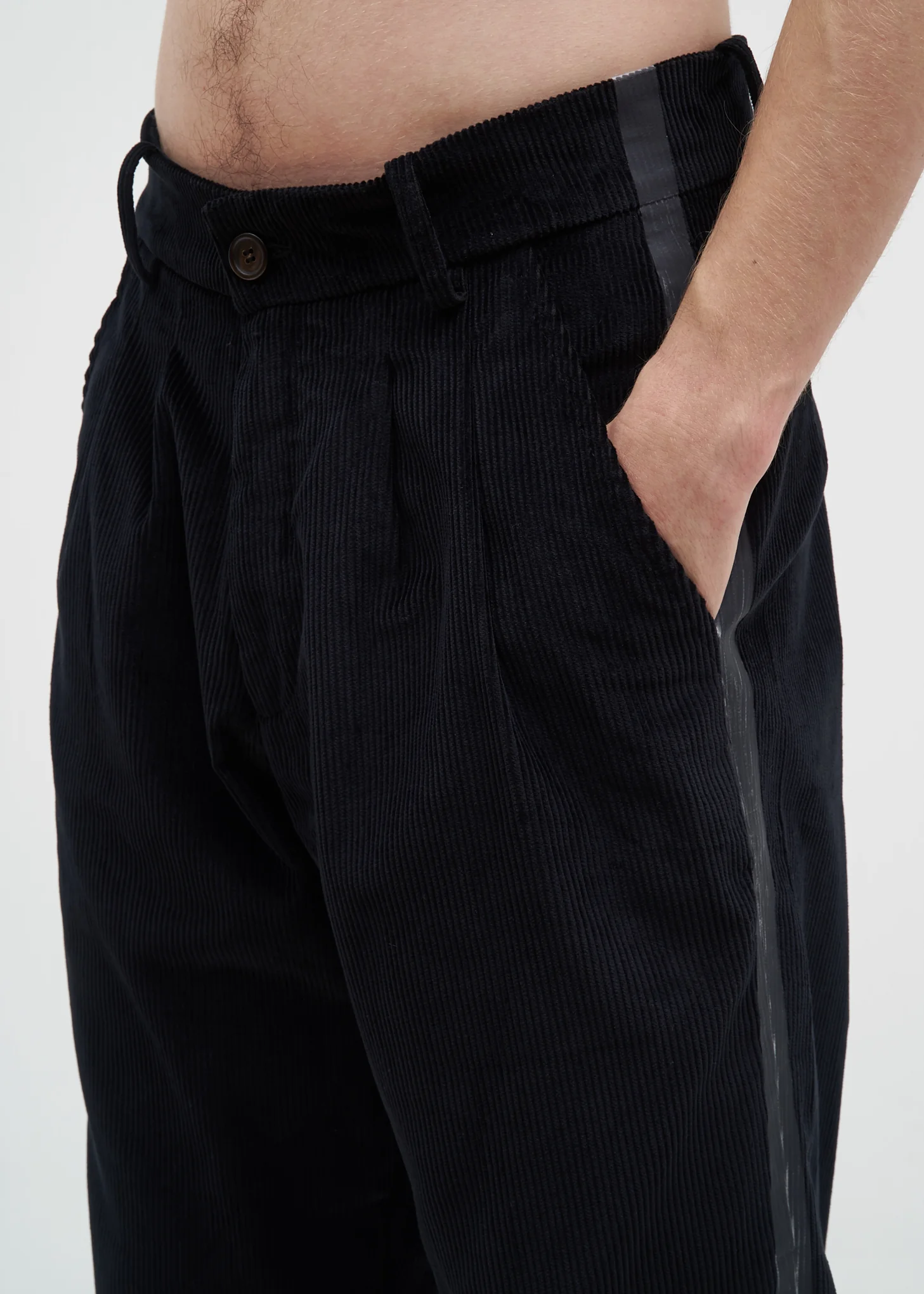 Black Tape Tailored Trousers - Image 5