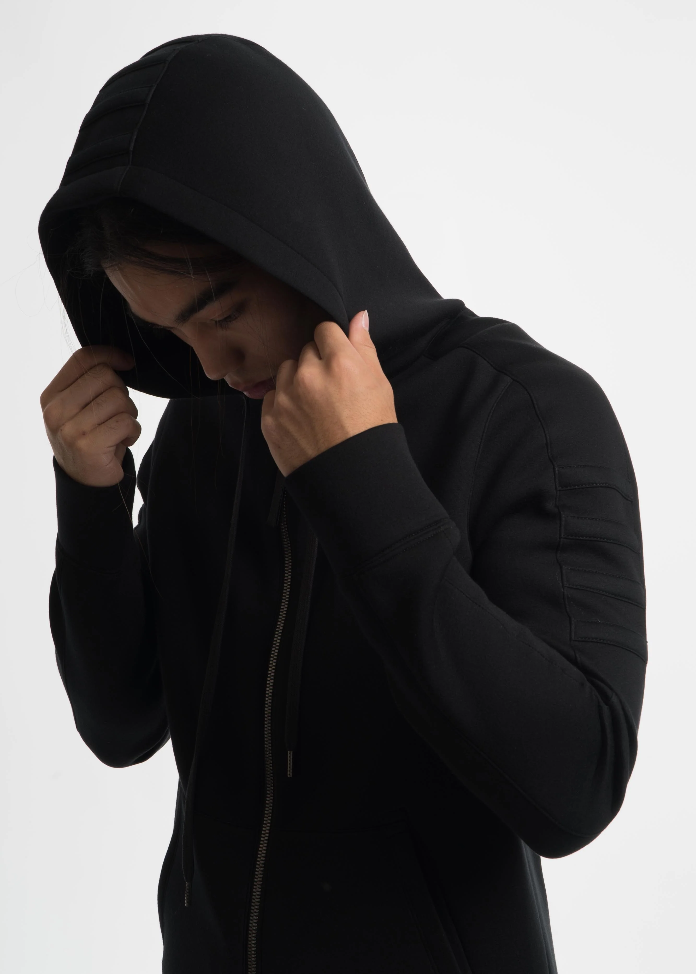 Black Tape Zip Up - Image 3