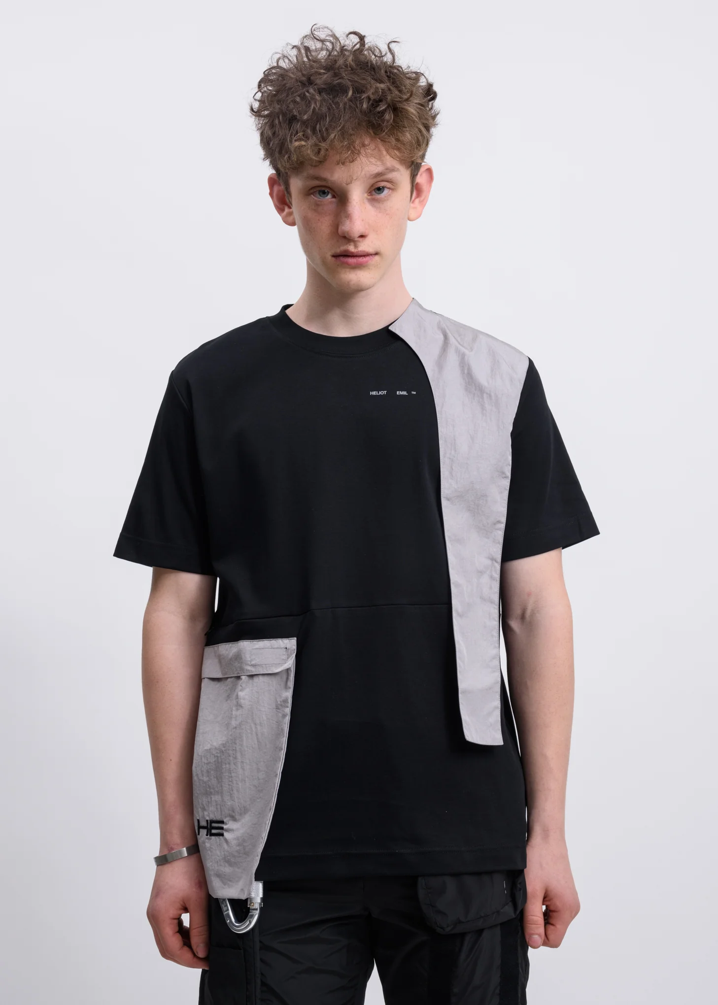 Black Technical Pocket T-shirt