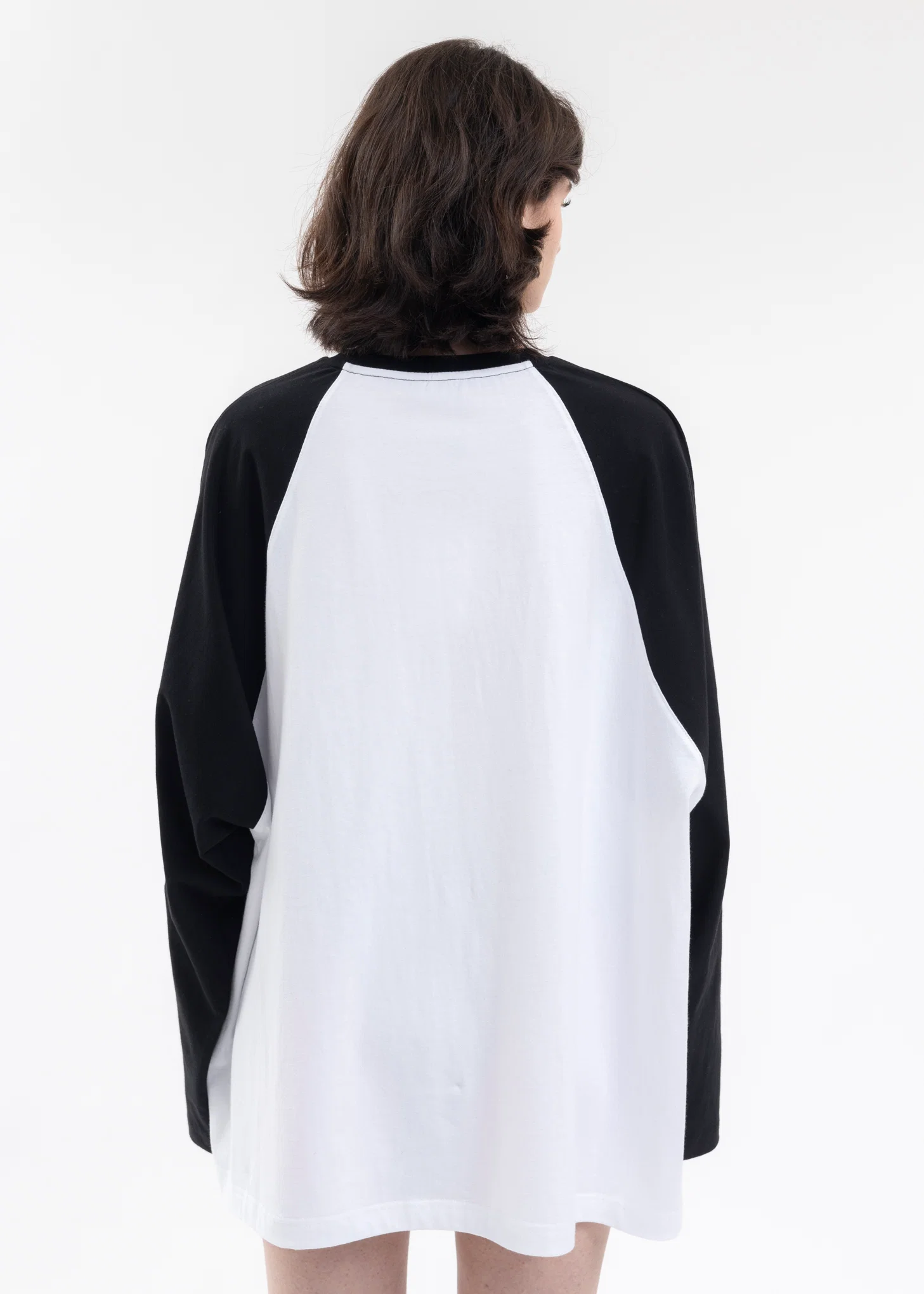 BLACK TEDDY BEAR PRINT LONG-SLEEVED T-SHIRT - Image 4