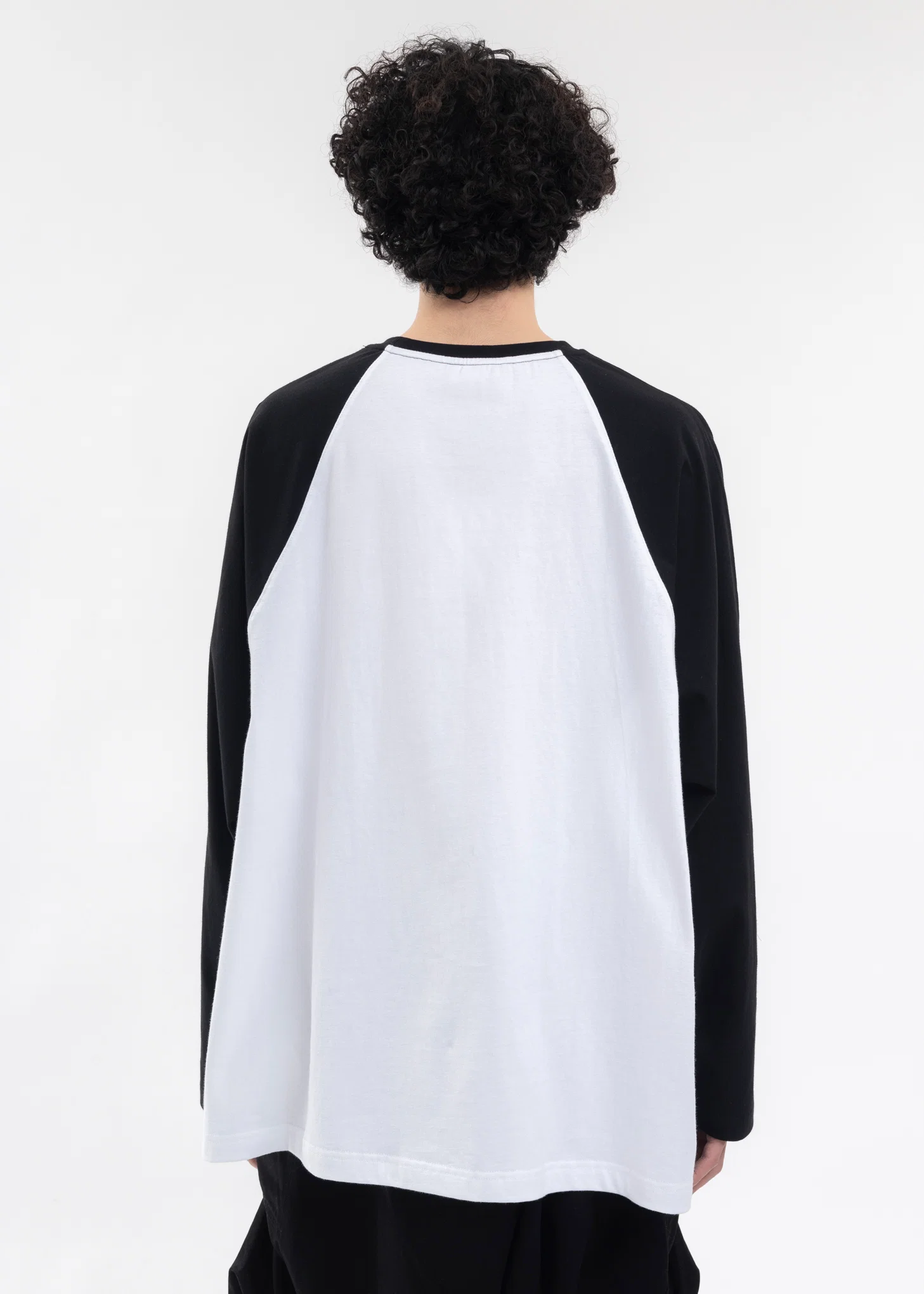BLACK TEDDY BEAR PRINT LONG-SLEEVED T-SHIRT - Image 4