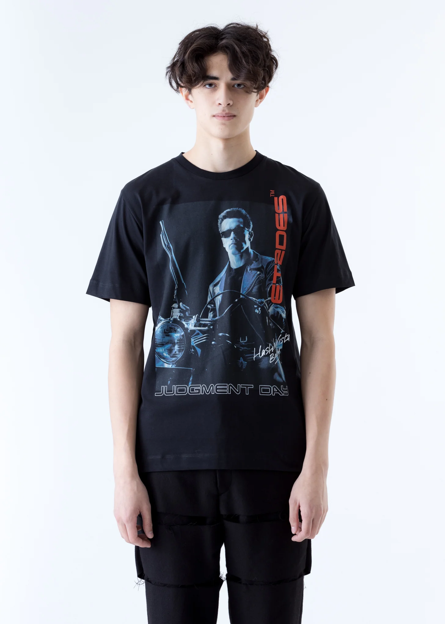Black Terminator 2 Edition 'Hasta La Vista' T-Shirt