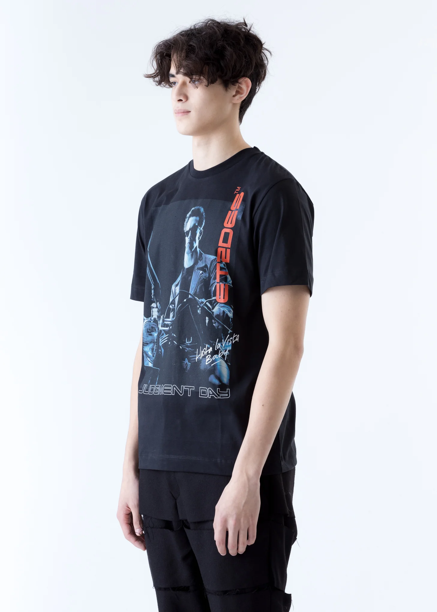 Black Terminator 2 Edition 'Hasta La Vista' T-Shirt - Image 3
