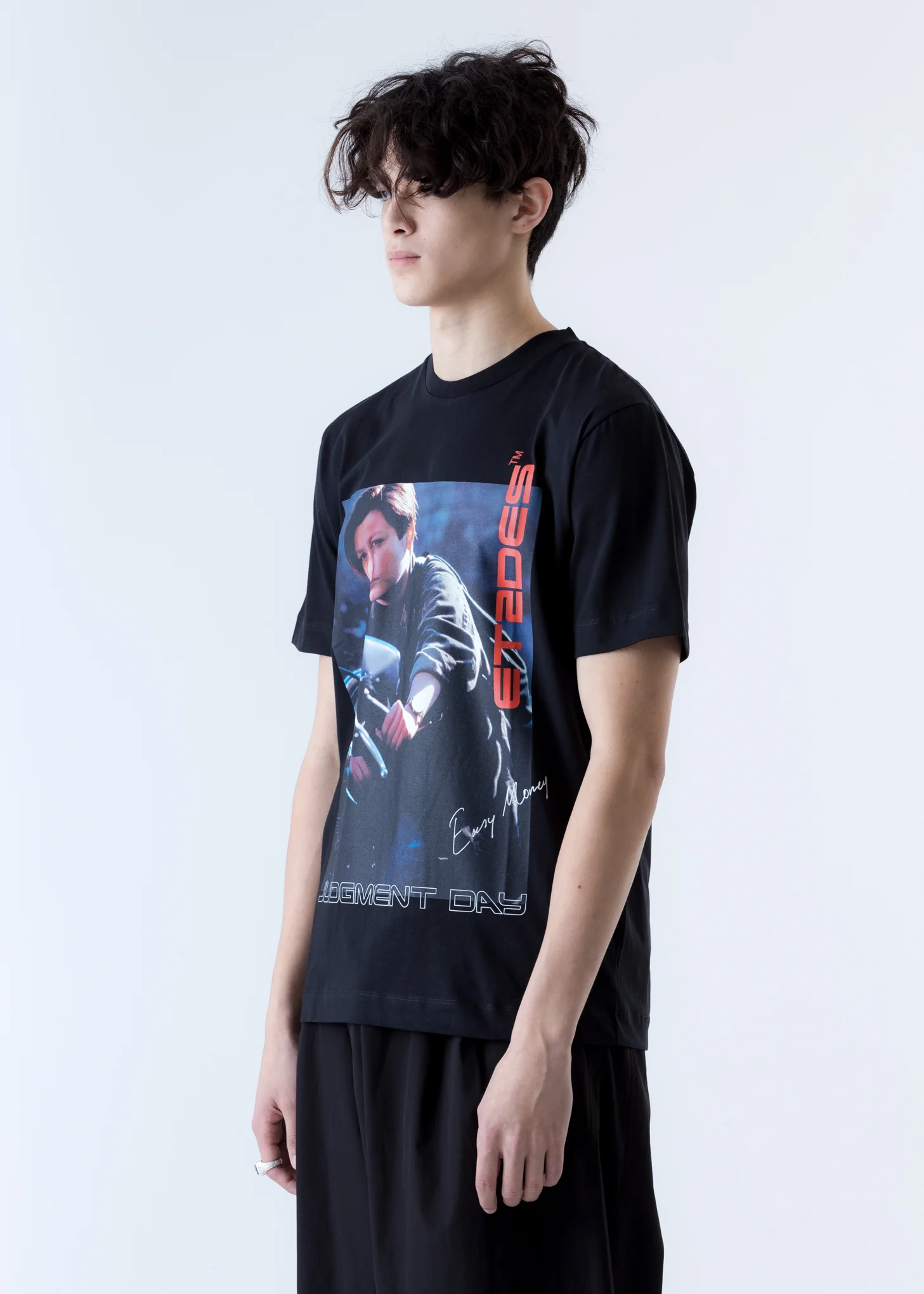 Black Terminator 2 Edition Wonder 'Easy Money' T-Shirt - Image 3