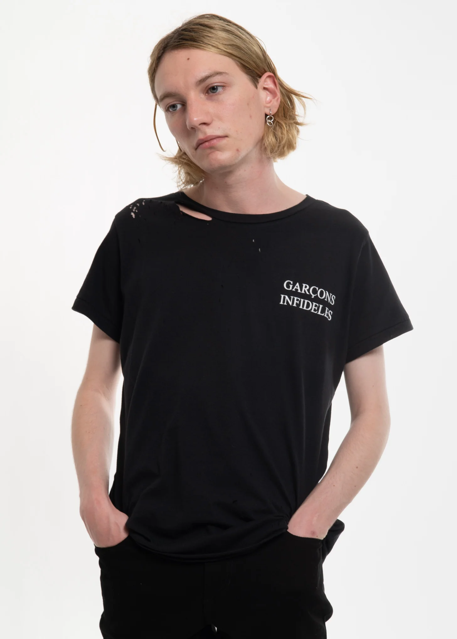 Black Thank You T-Shirt - Image 2
