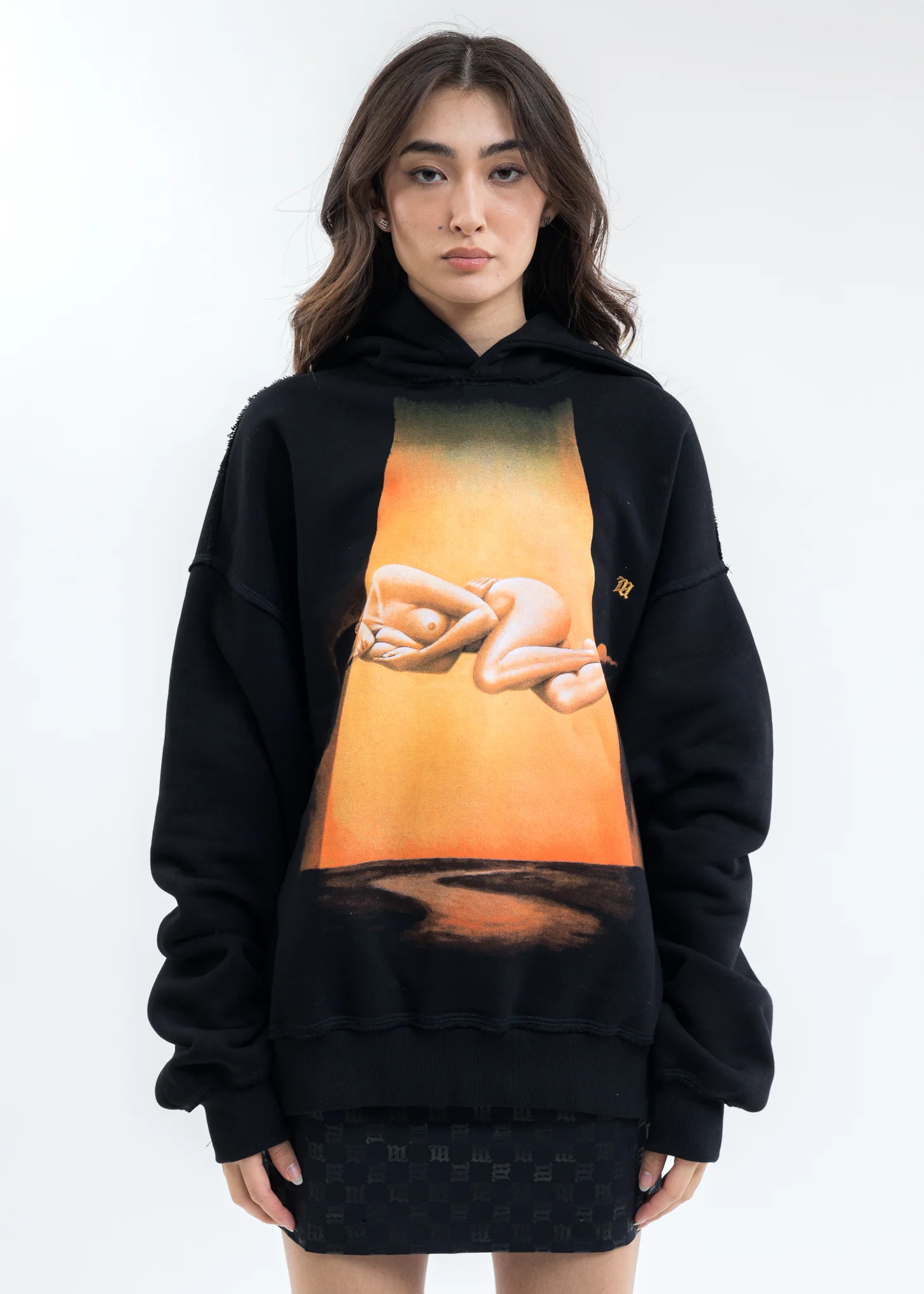 Black THE ORIGIN OF MEANING II Hoodie
