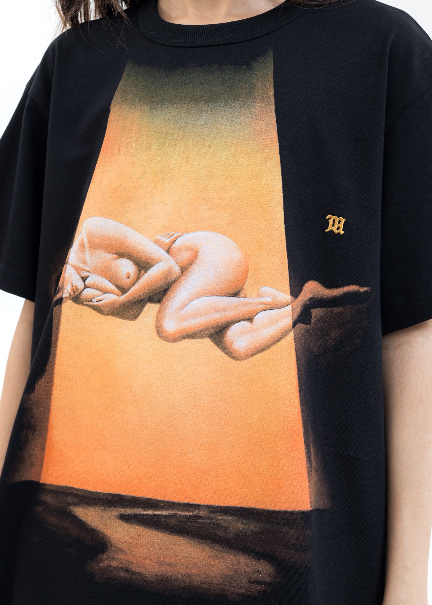 Black THE ORIGIN OF MEANING II T-Shirt - Image 2