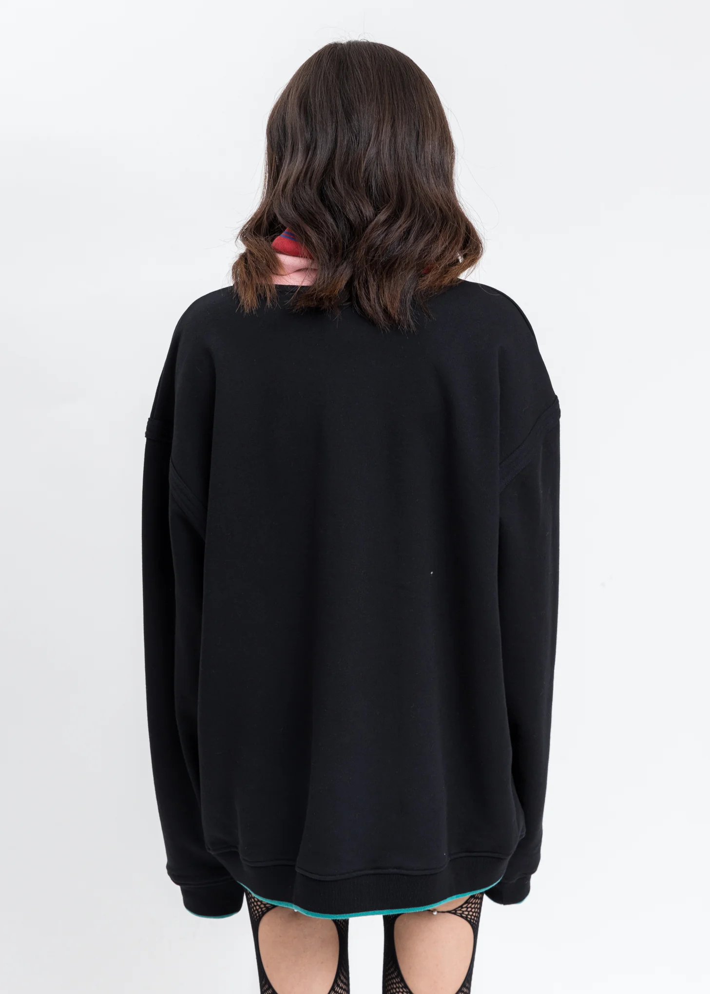 Black Three Neck Sweater - Image 4