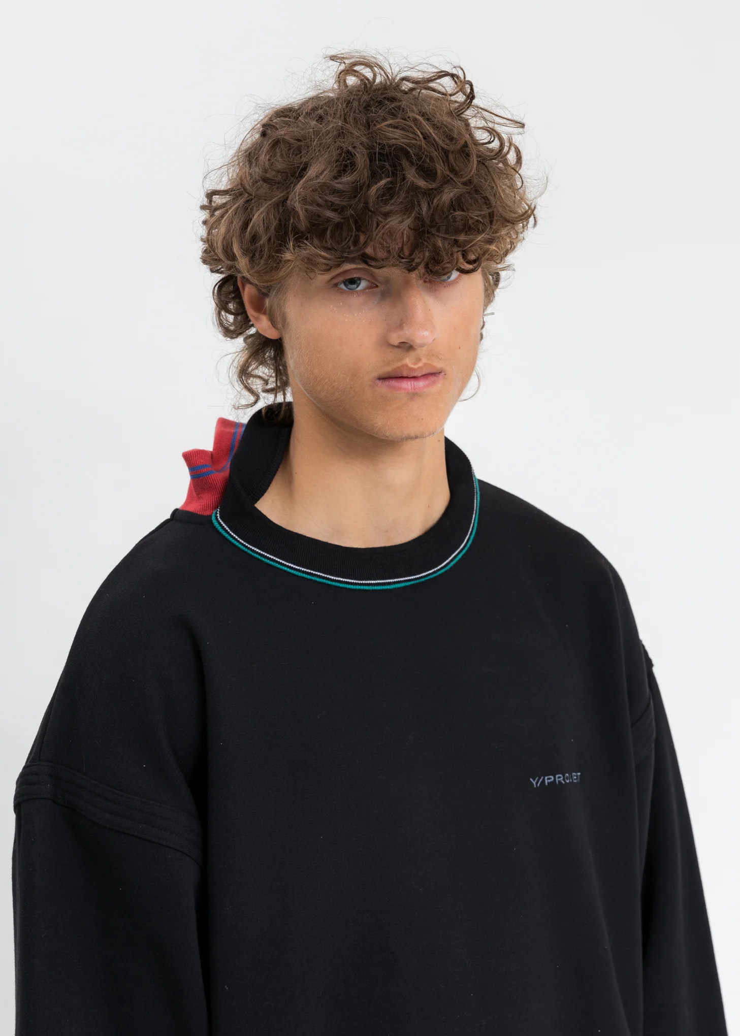 Black Three Neck Sweater - Image 8