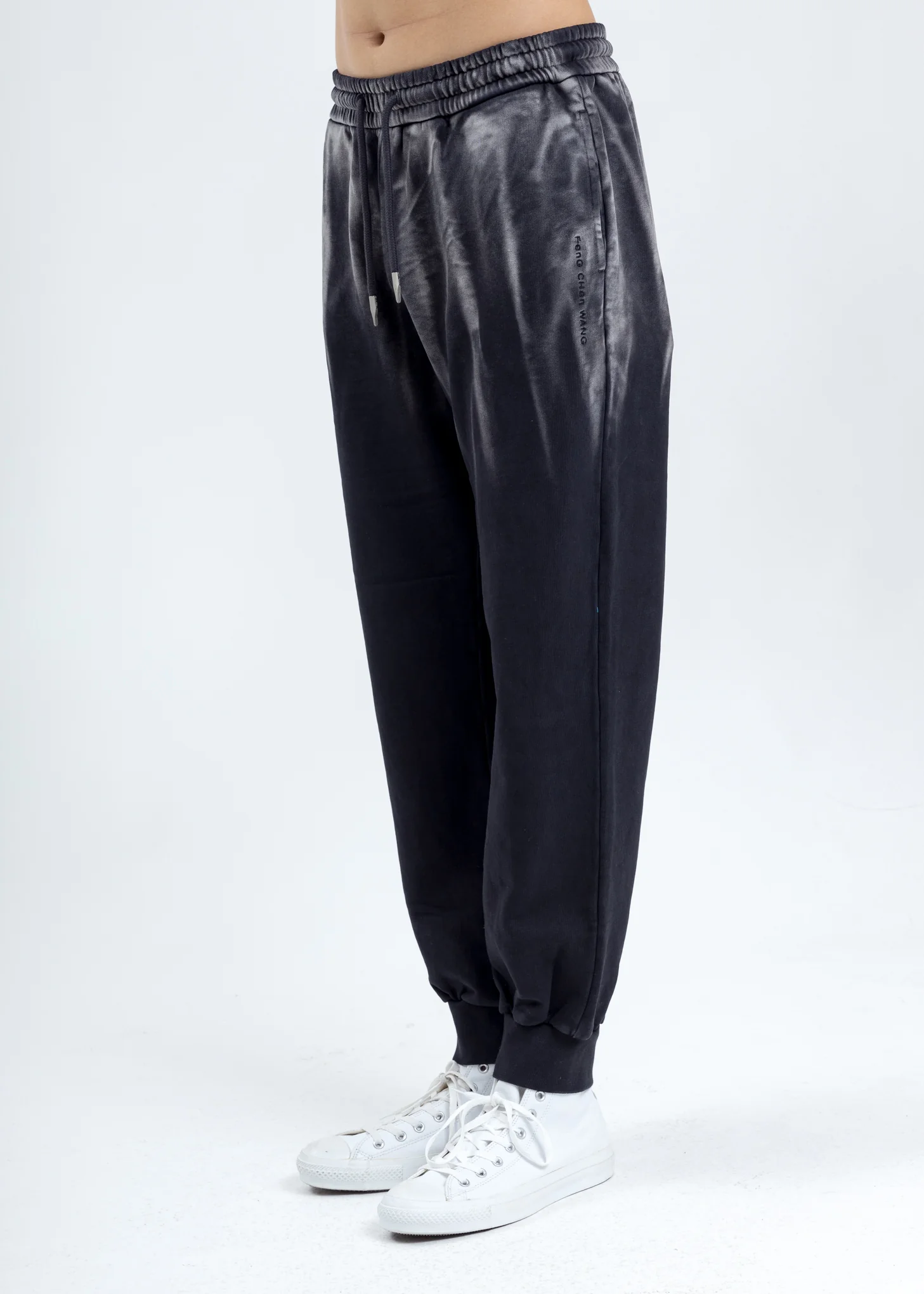 Black Tie Dye Lounge Pants - Image 3