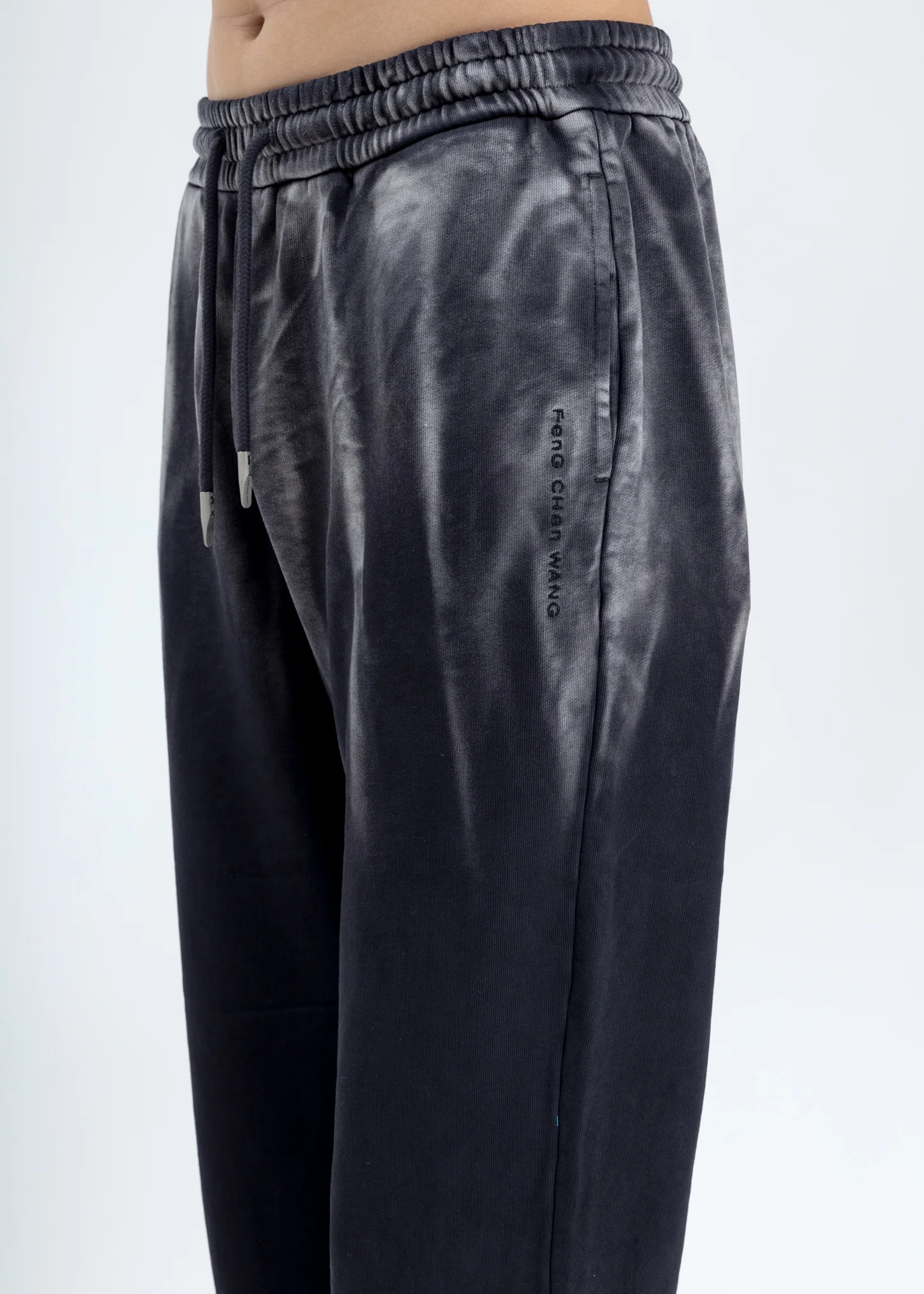 Black Tie Dye Lounge Pants - Image 4