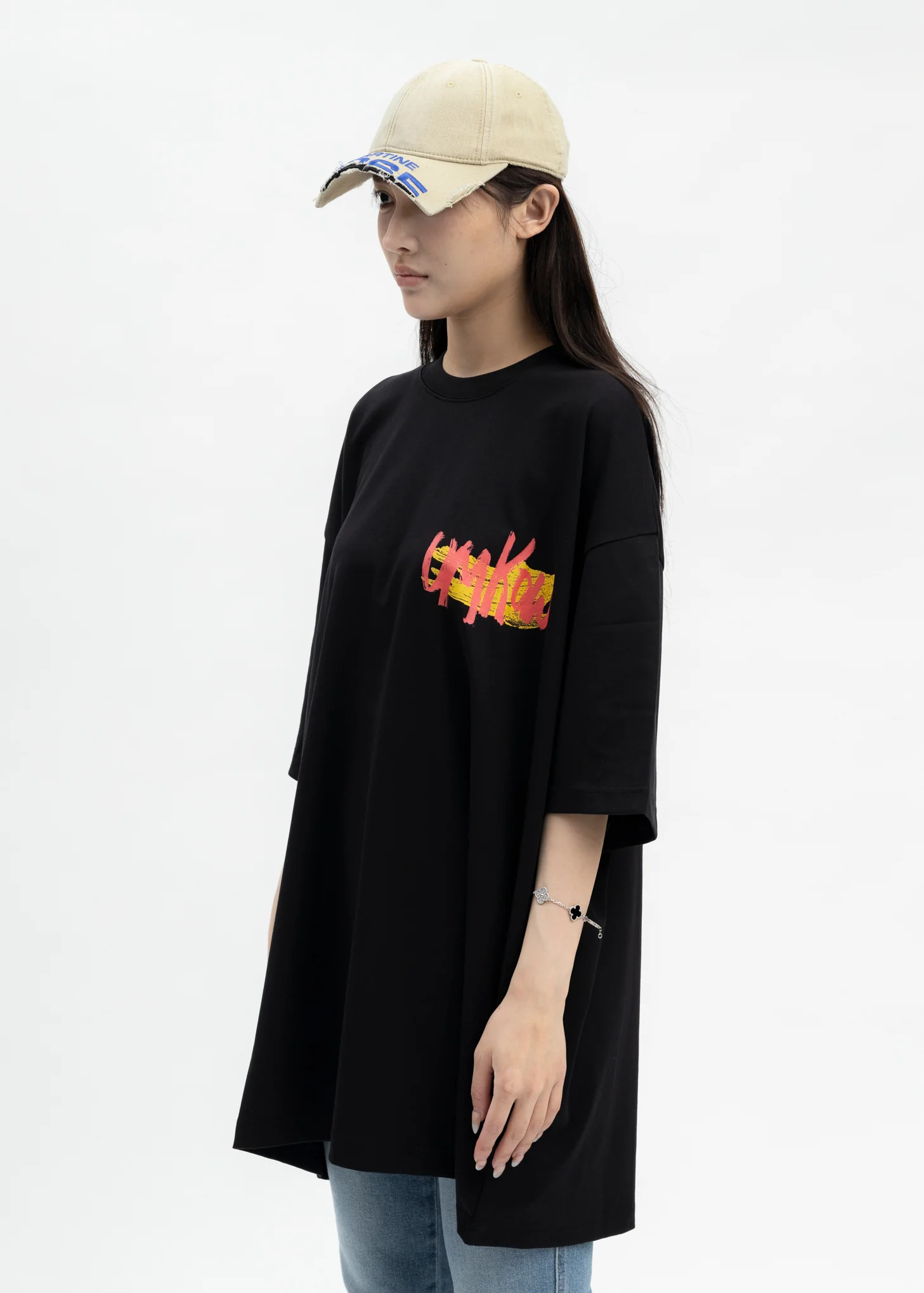 BLACK TIFFANY BUTTERFLY T-SHIRT - Image 3