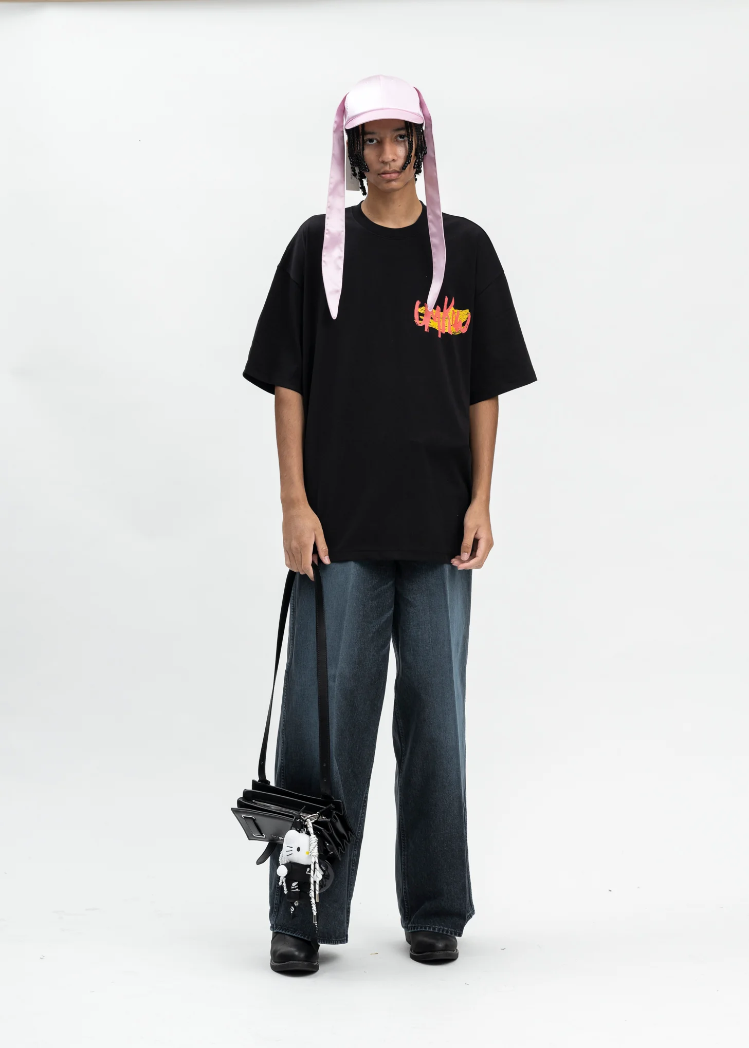 BLACK TIFFANY BUTTERFLY T-SHIRT - Image 5