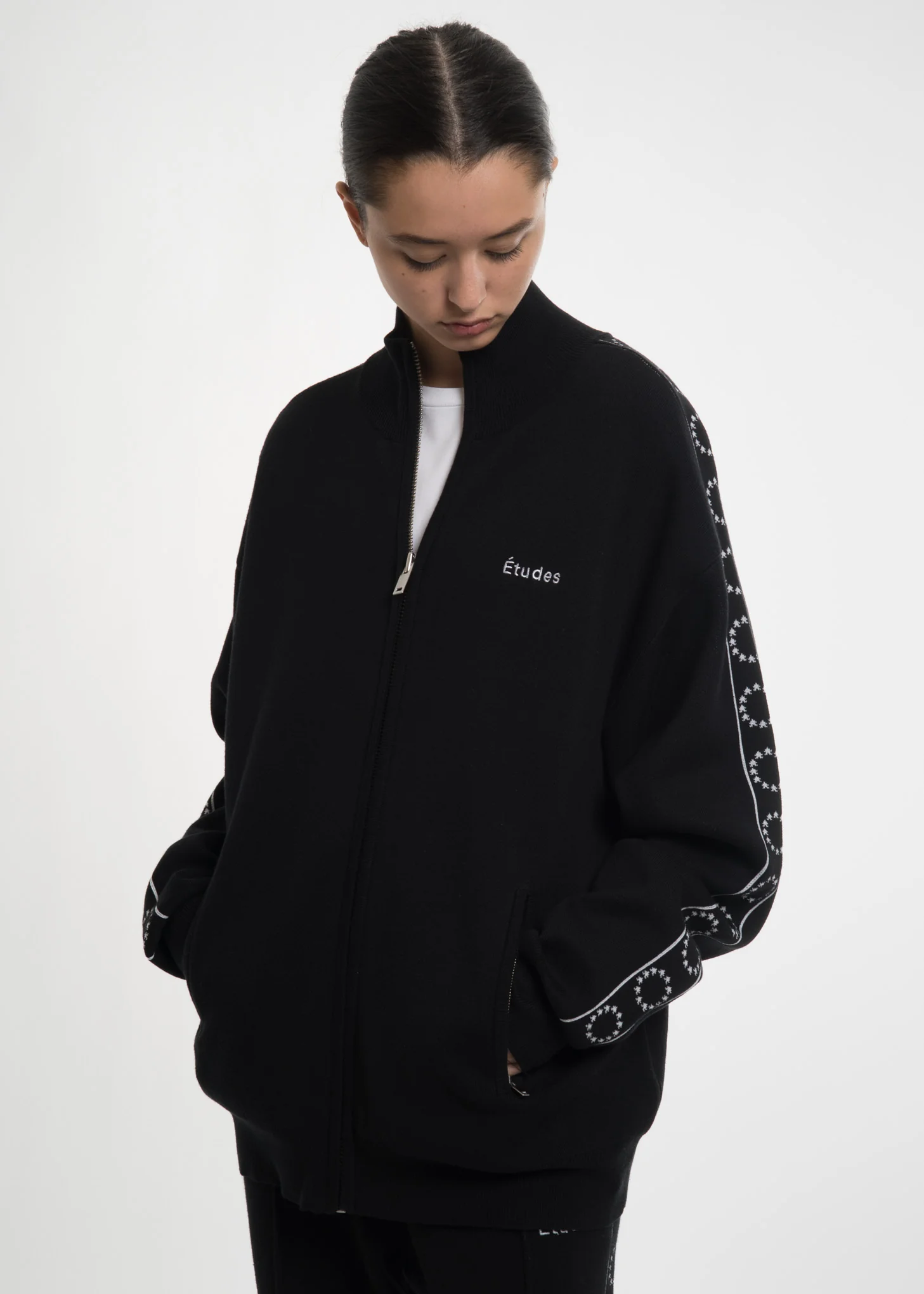 Black Time-Out Track Jacket