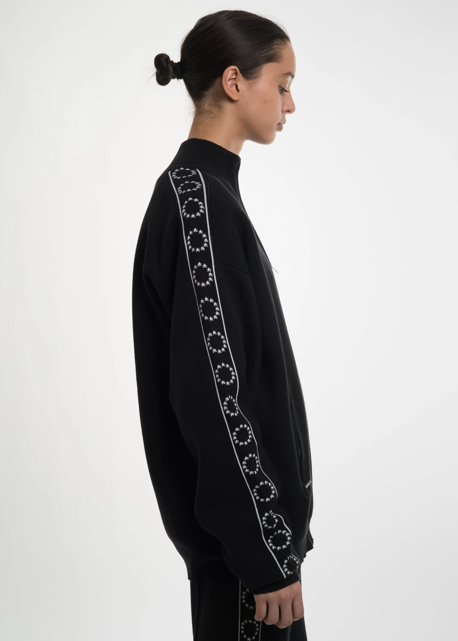 Black Time-Out Track Jacket - Image 2