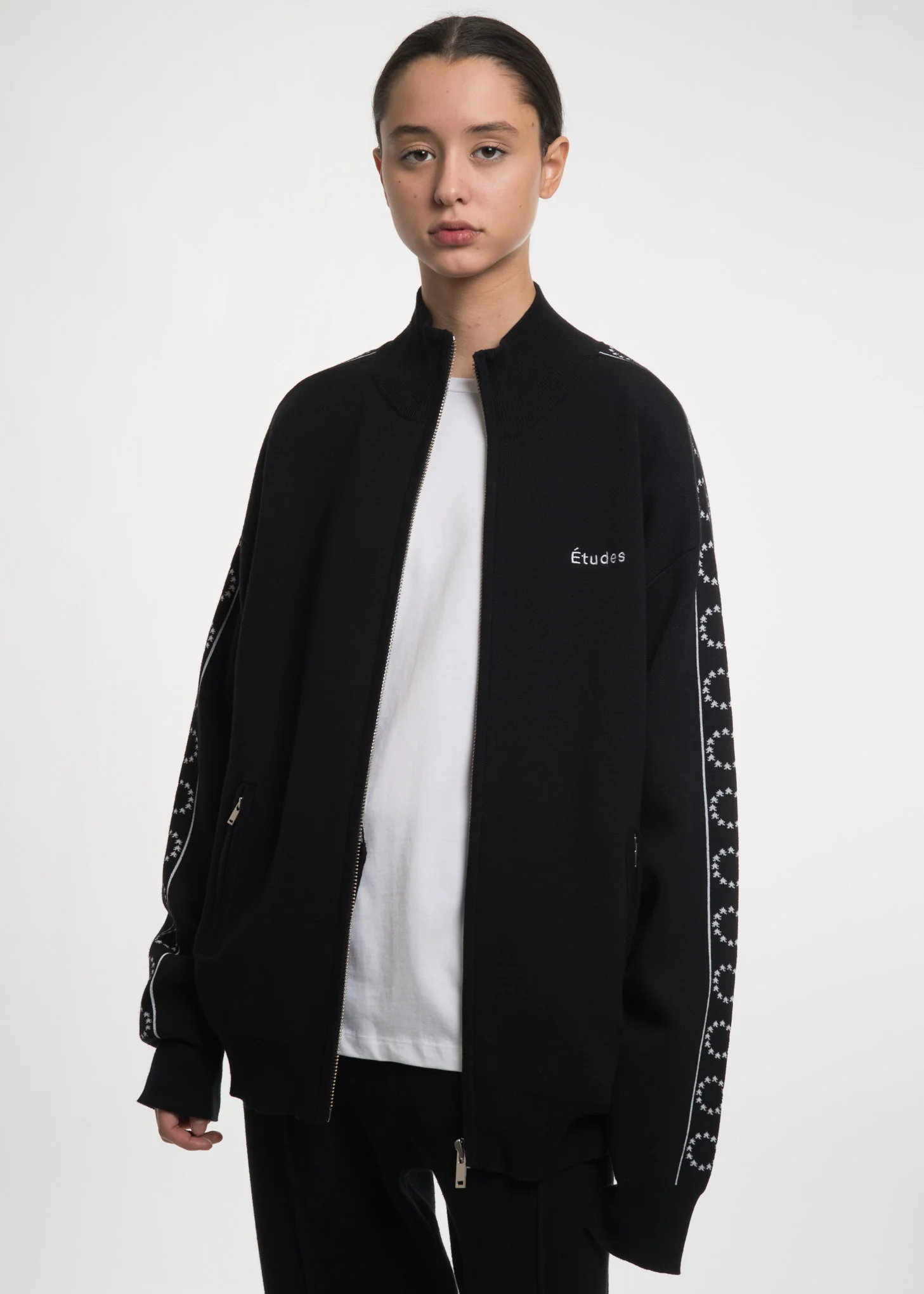 Black Time-Out Track Jacket - Image 3