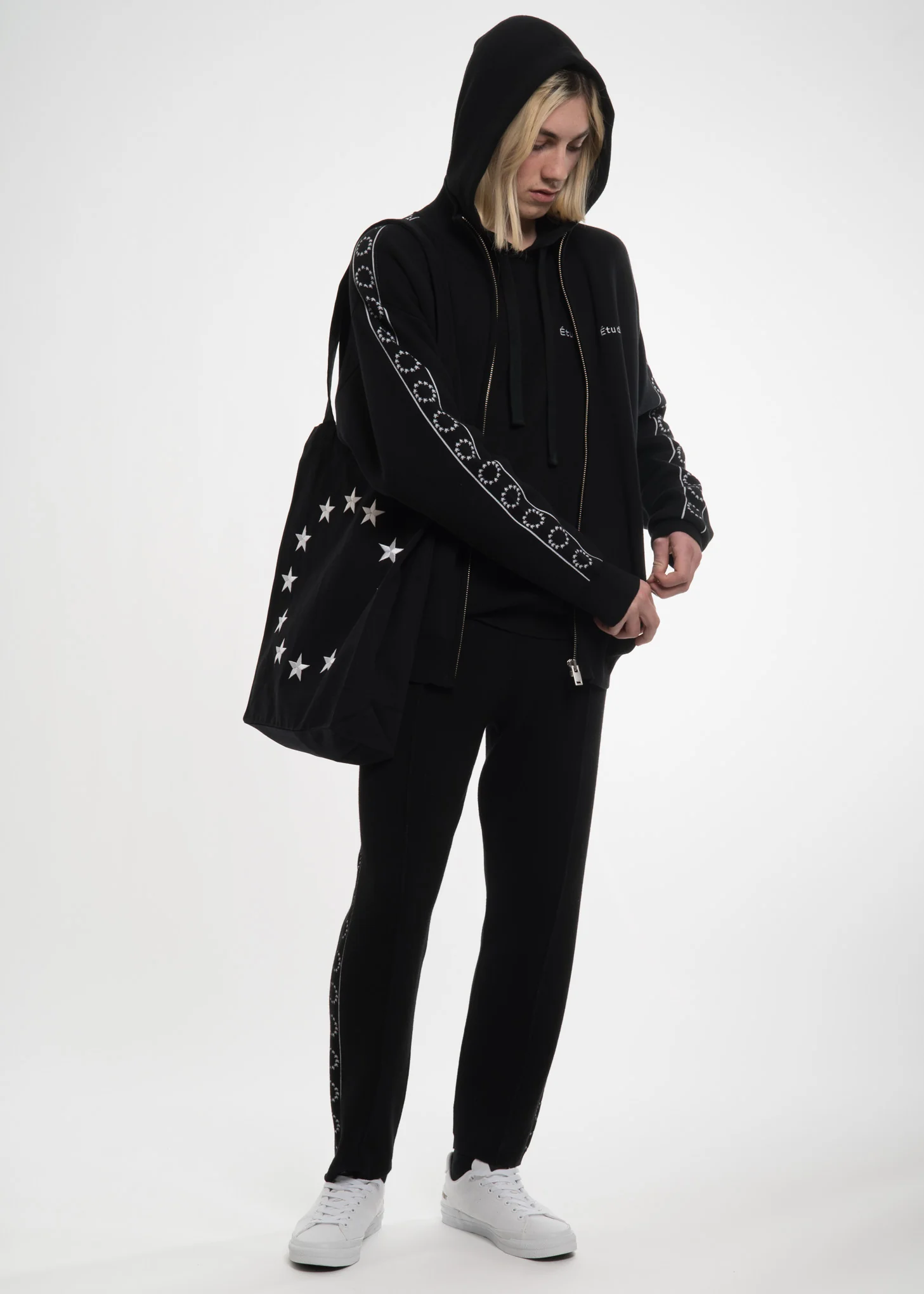 Black Time-Out Track Jacket - Image 5