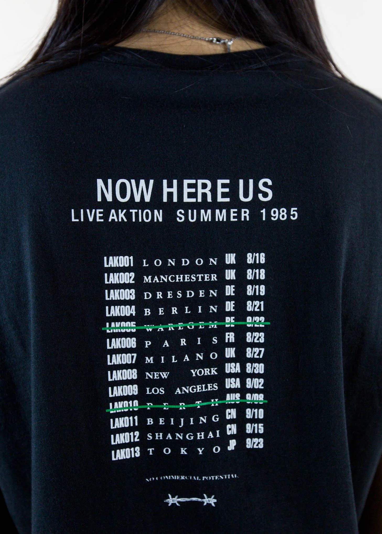 Black Tour T-Shirt - Image 2