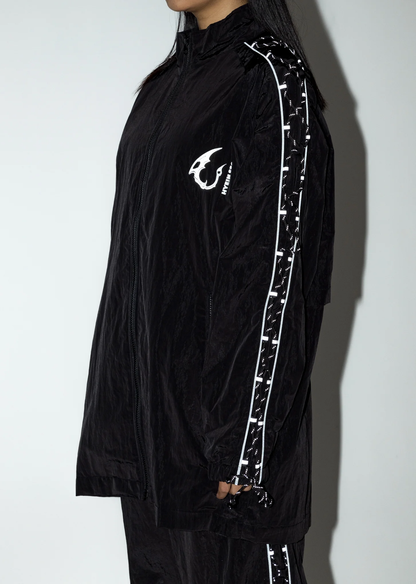 Black Track Jacket - Image 2