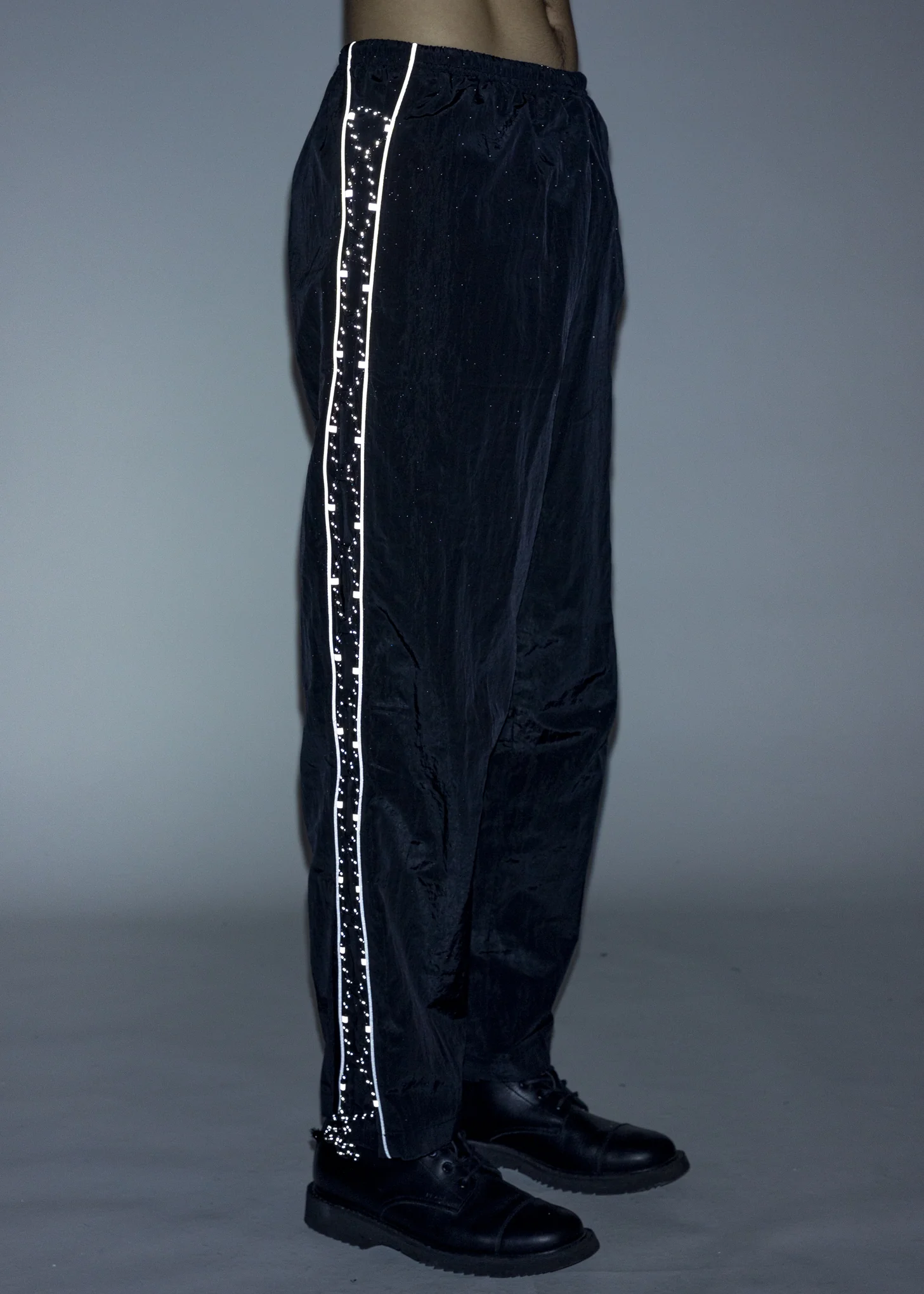 Black Track Pants - Image 2