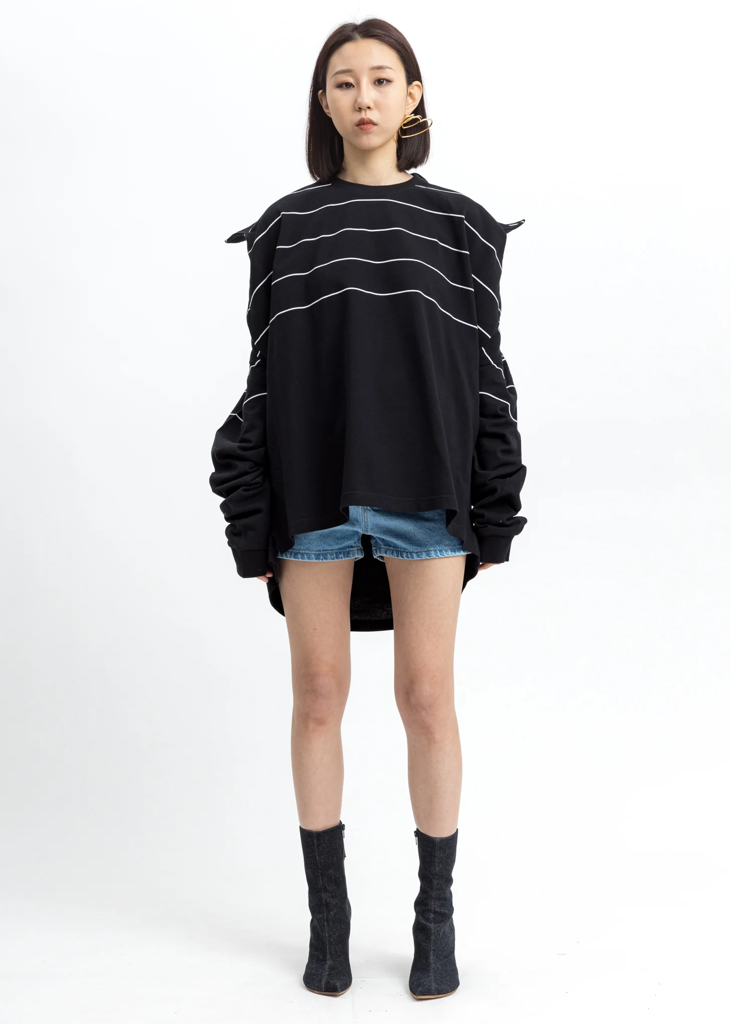 Black Trench Long Sleeves - Image 5
