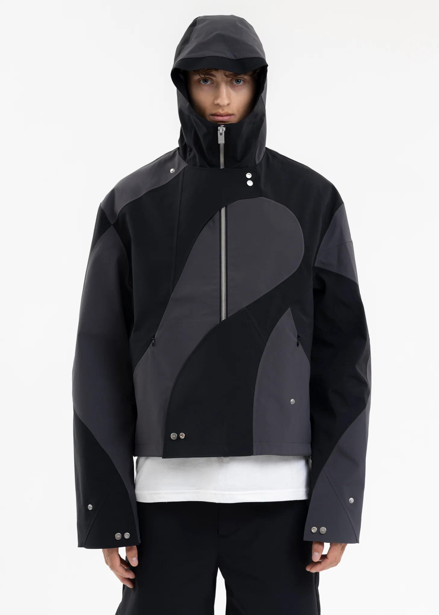 BLACK TRIDENT TECHNICAL JACKET