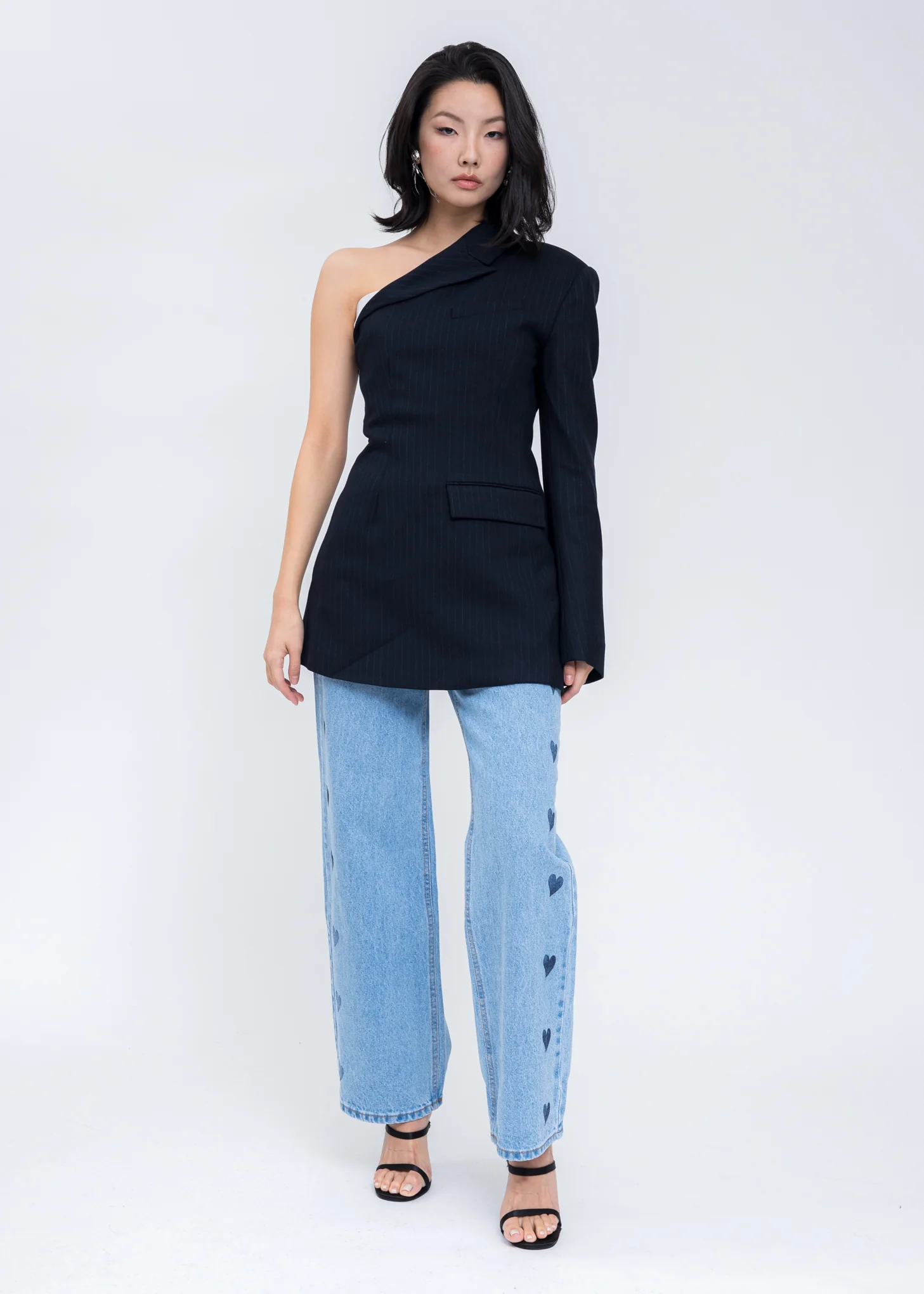 Navy Trinity Jacket Dress - Image 8