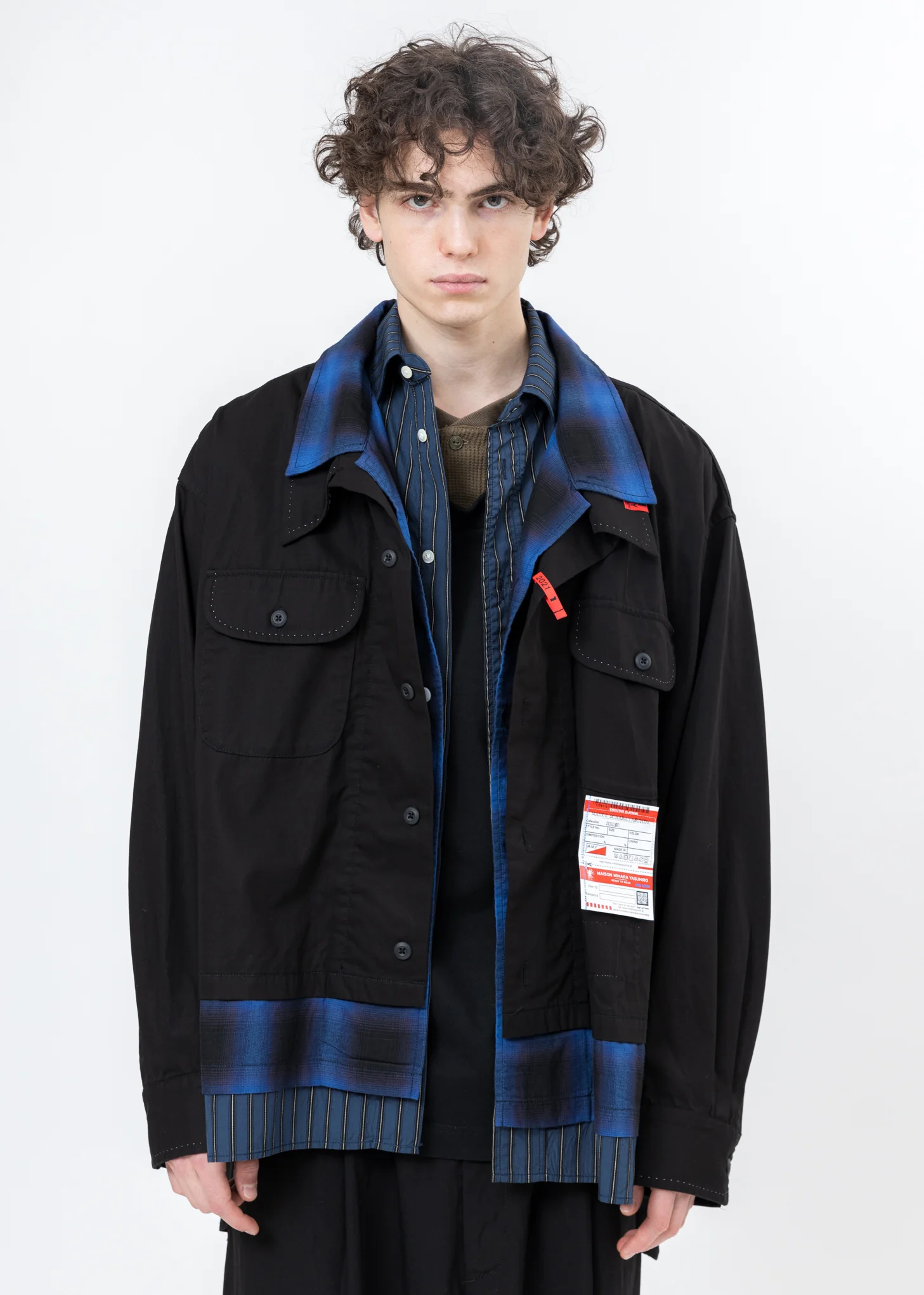 Black Triple Layered Shirts - Image 4
