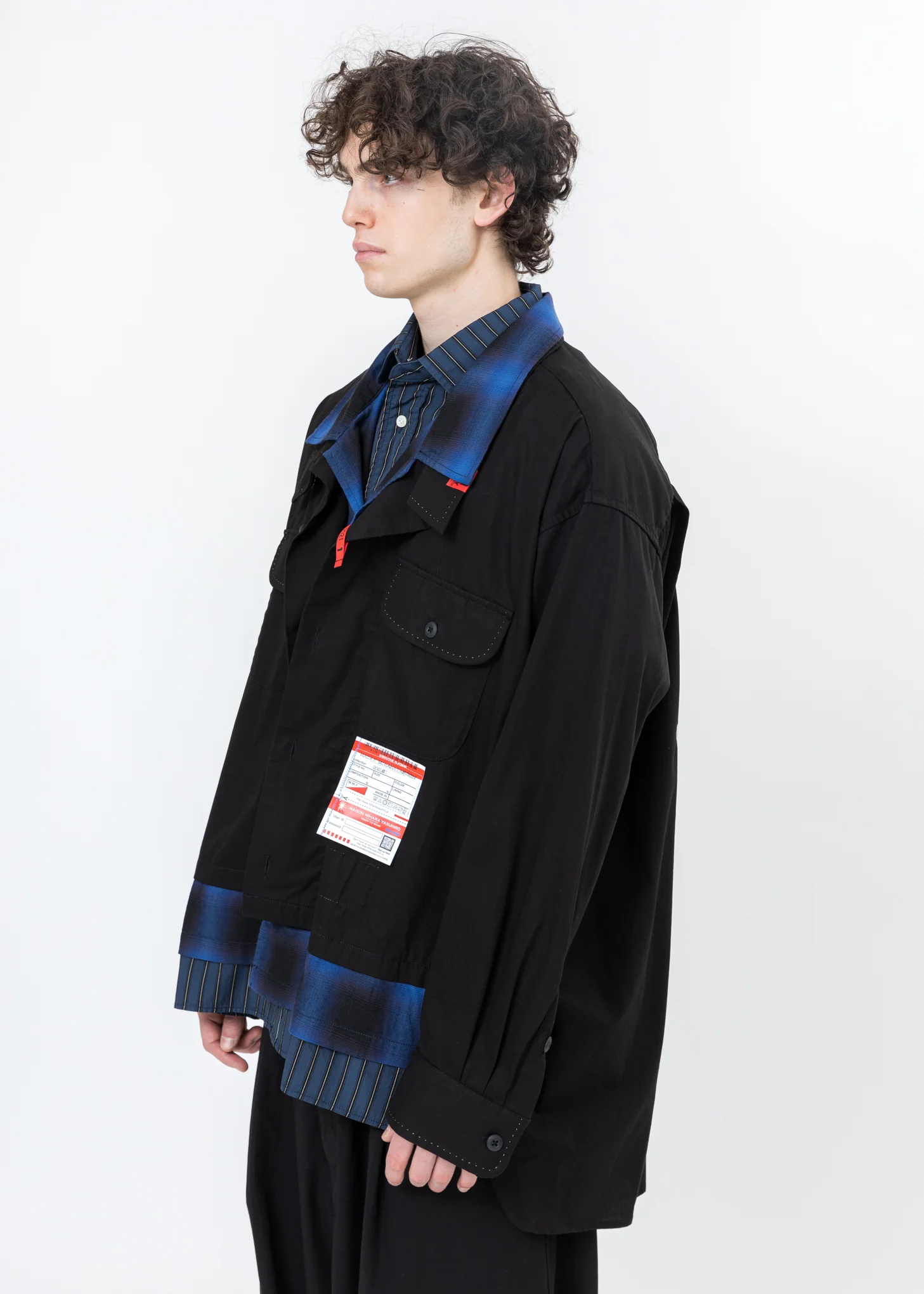 Black Triple Layered Shirts - Image 5