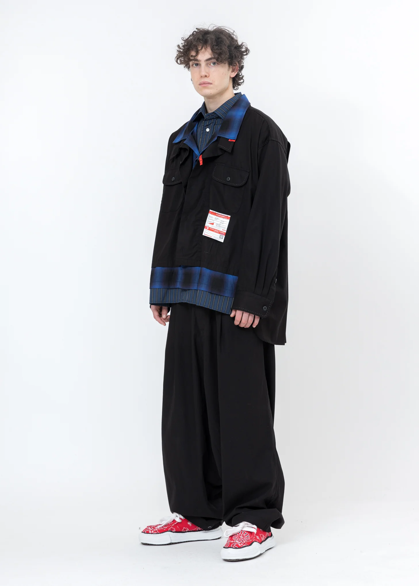 Black Triple Layered Shirts - Image 6
