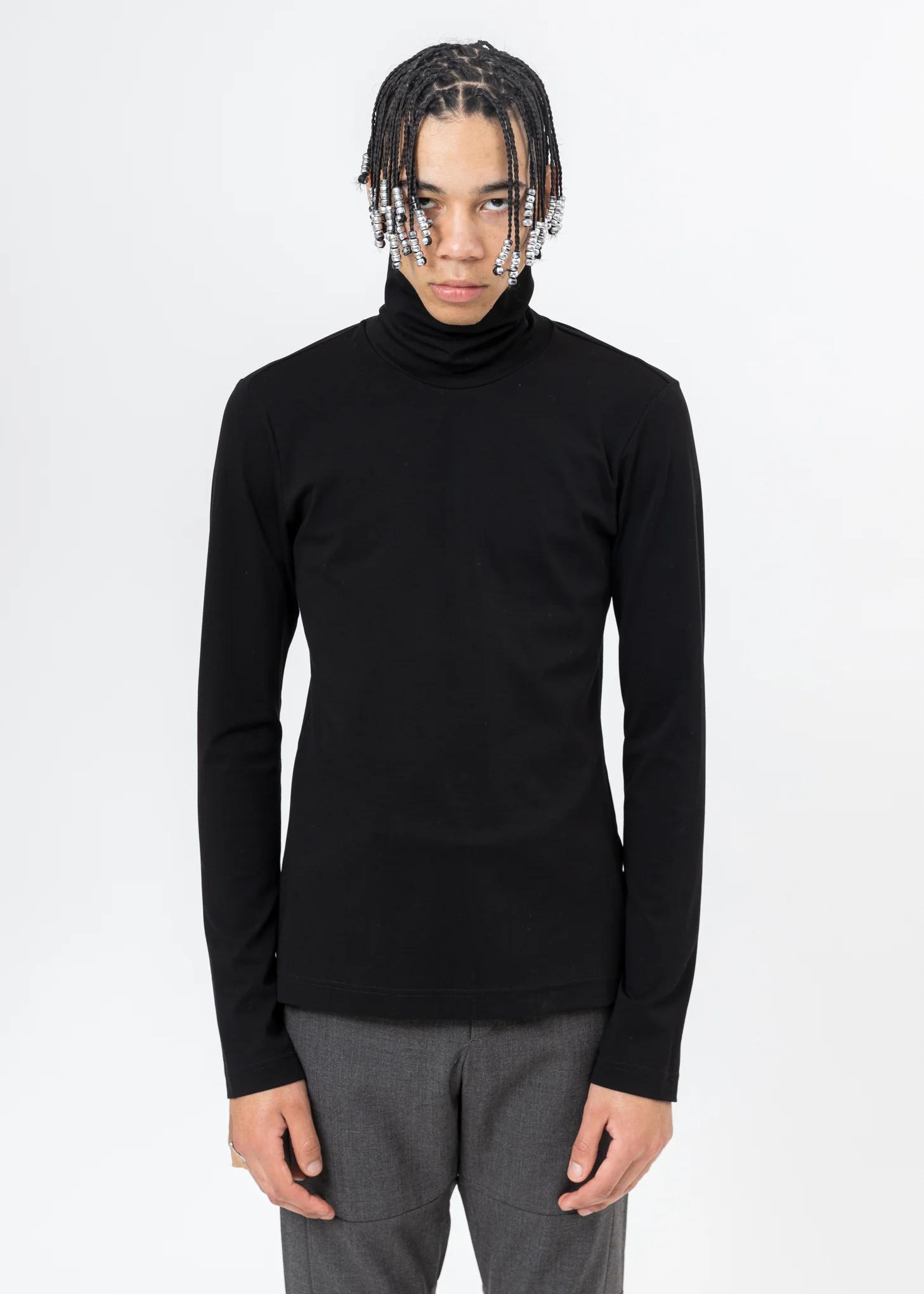 Black Turtleneck Long Sleeve