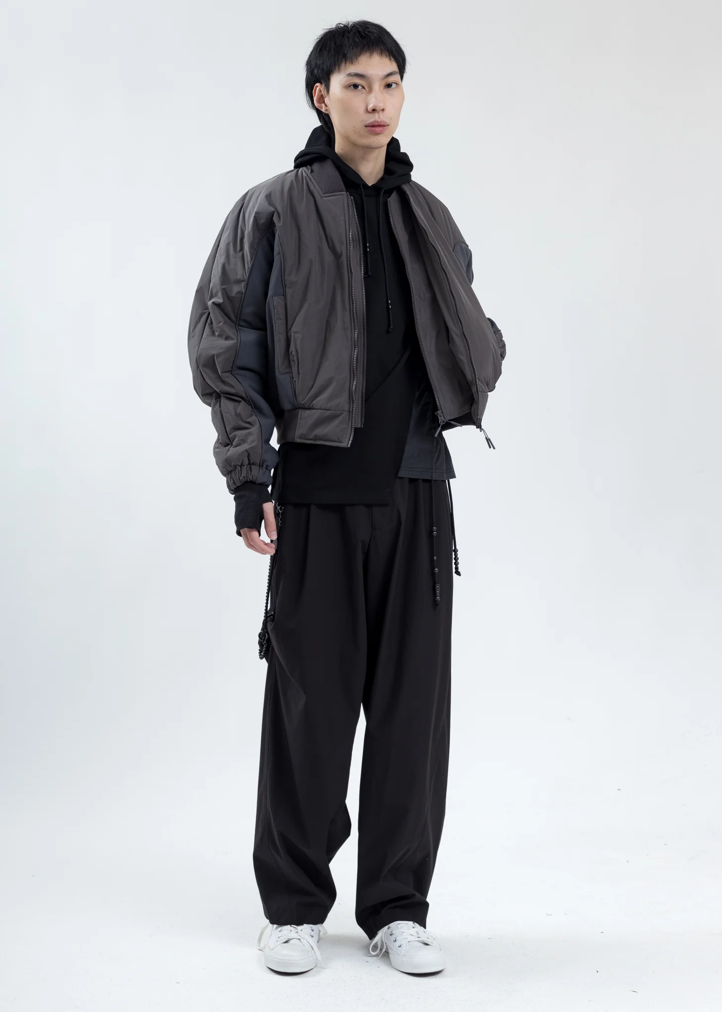 Black Twisted Hoodie - Image 8