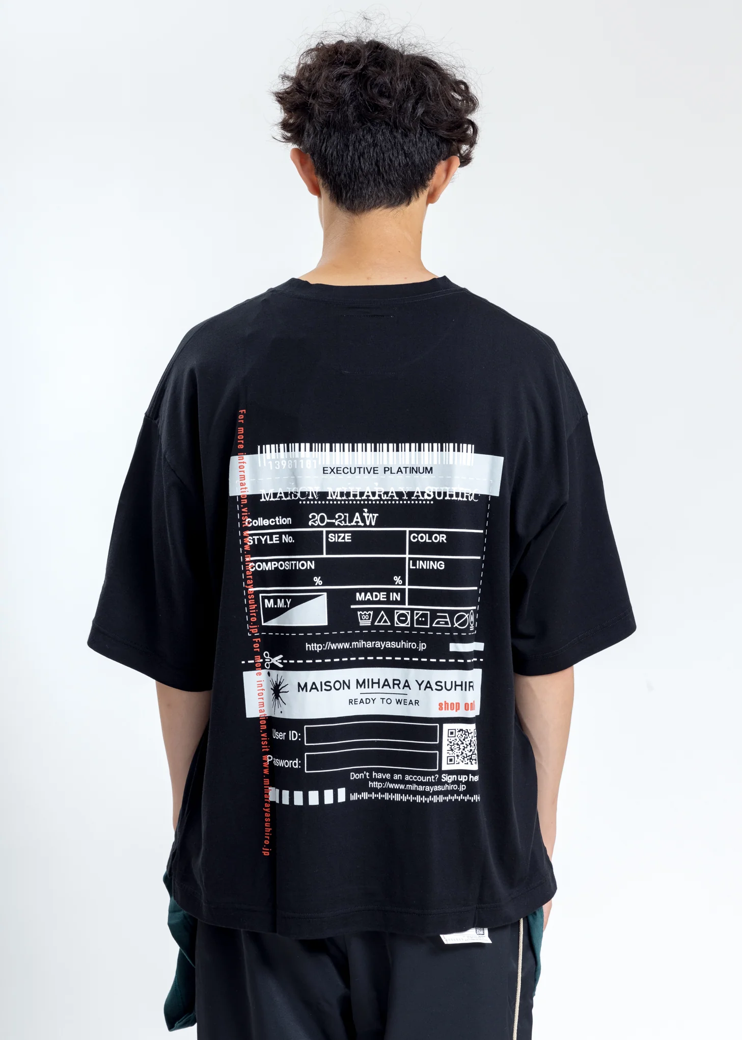 Black UNTITLED Printed T-Shirt - Image 2