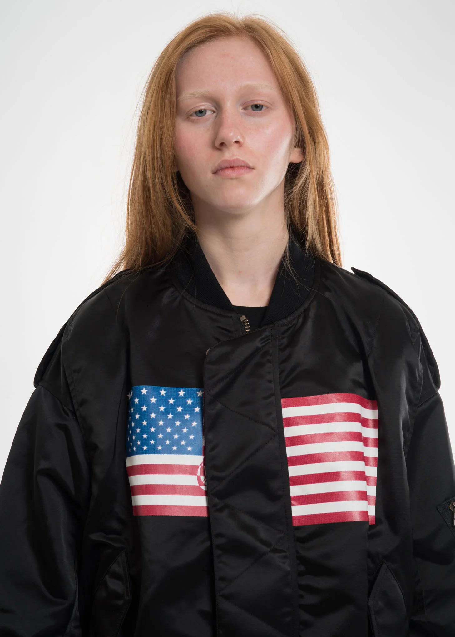 Black USA Bomber - Image 5