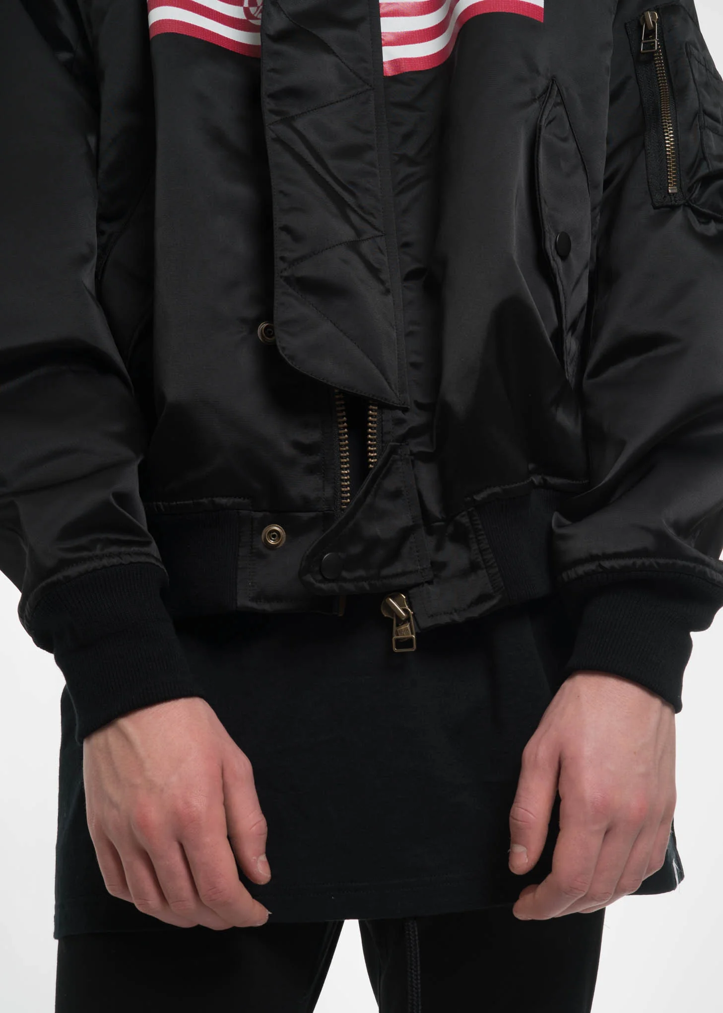 Black USA Bomber - Image 5