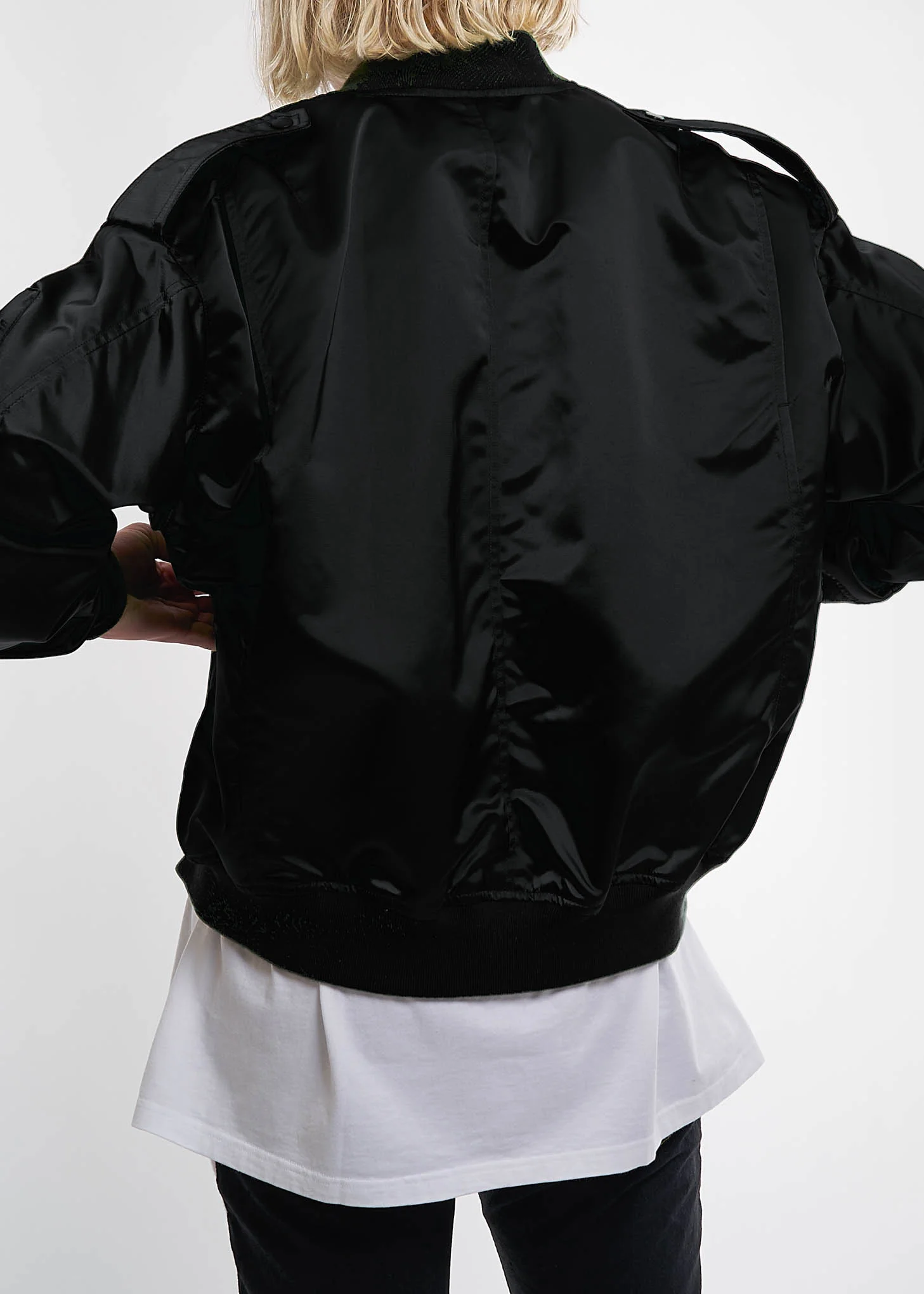 Black USA Bomber - Image 6