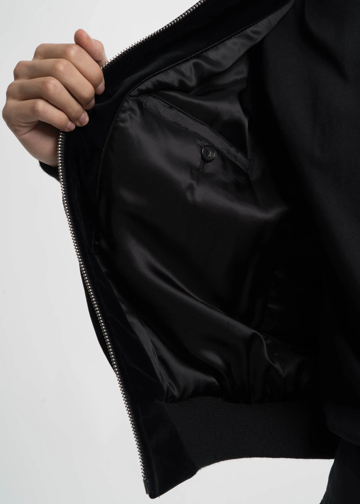 Black Velvet Mack Bomber - Image 8